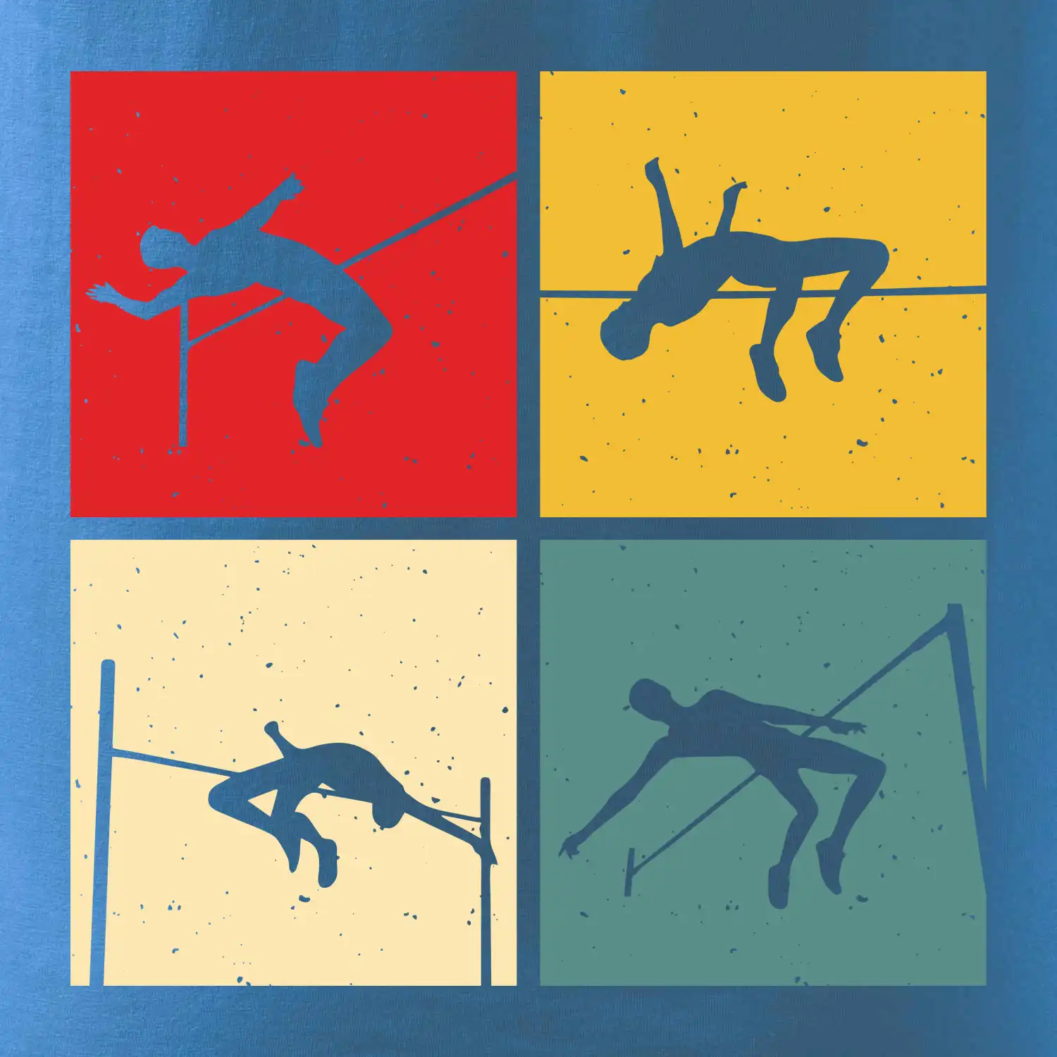 Skok do výšky vintage