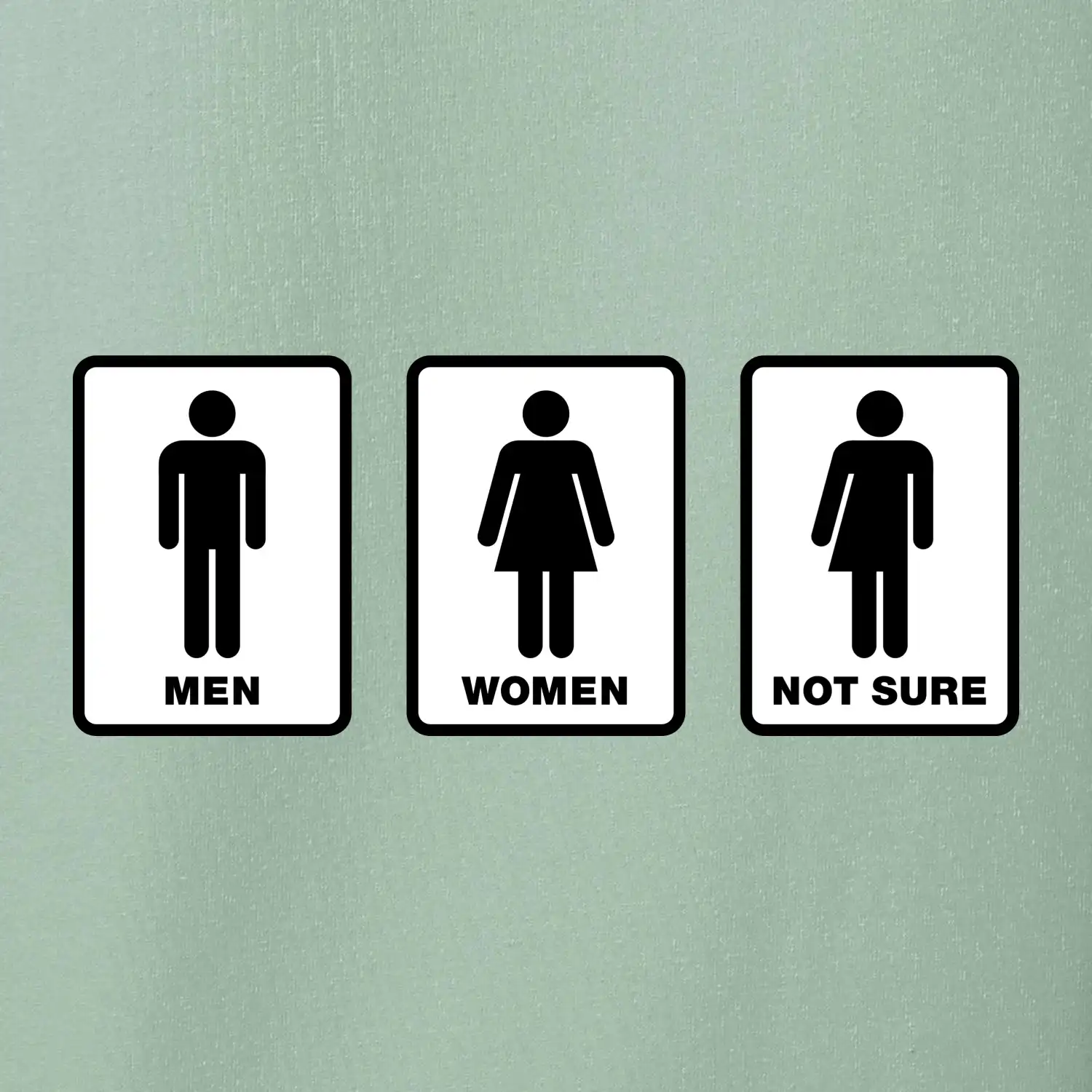 Men, woman, not sure (Hana-creative)