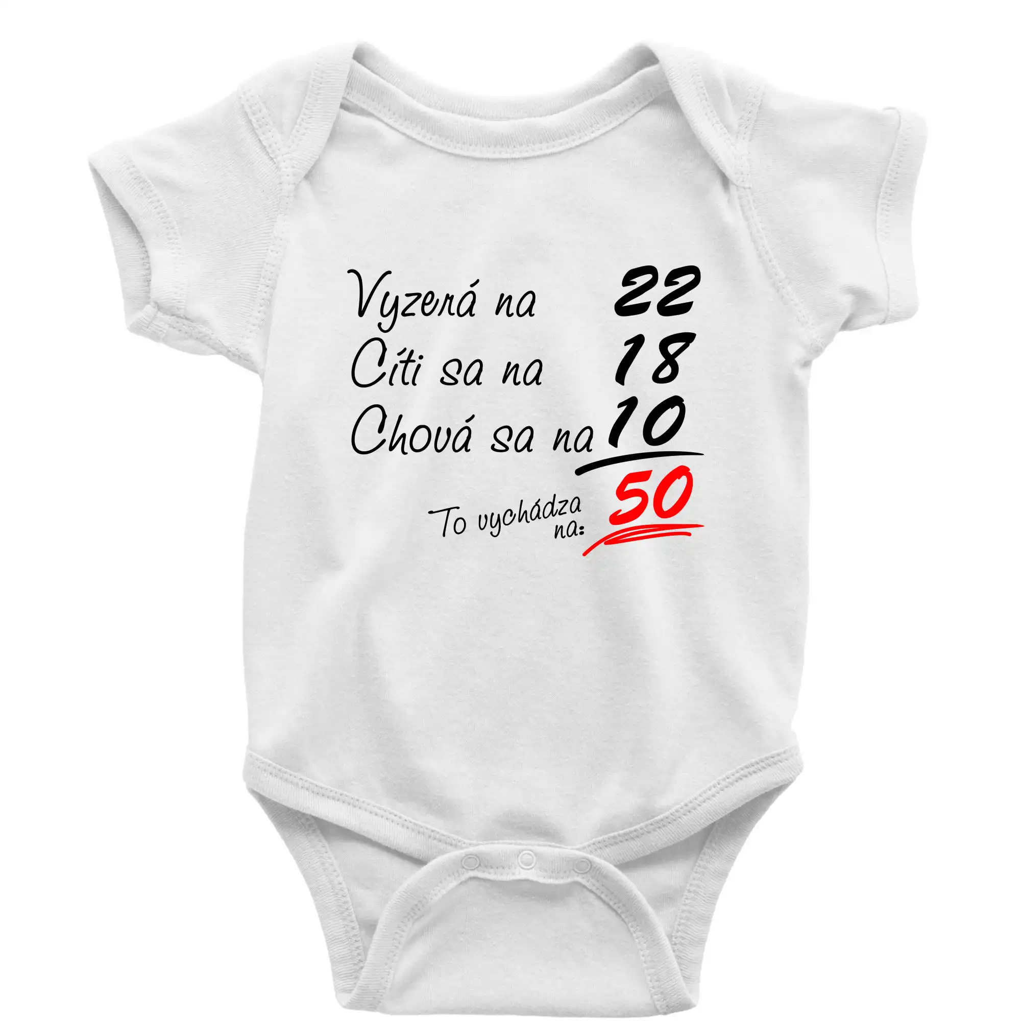 Vyzerá, cíti sa, chová sa - 50 rokov