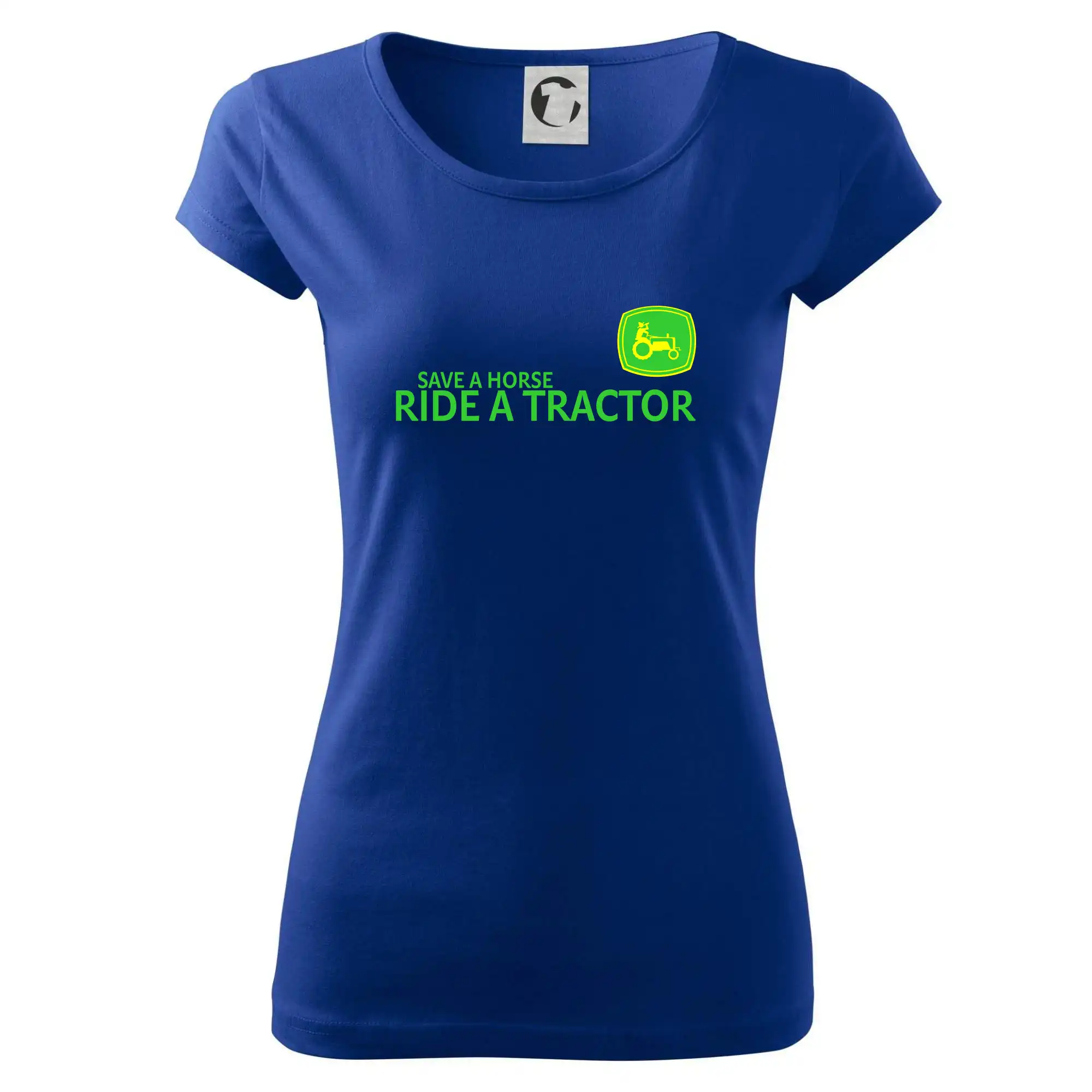 Save horse, ride tractor