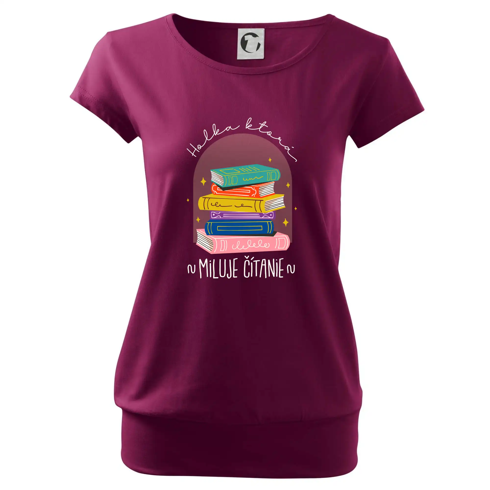 Holka, ktorá miluje čítanie SK