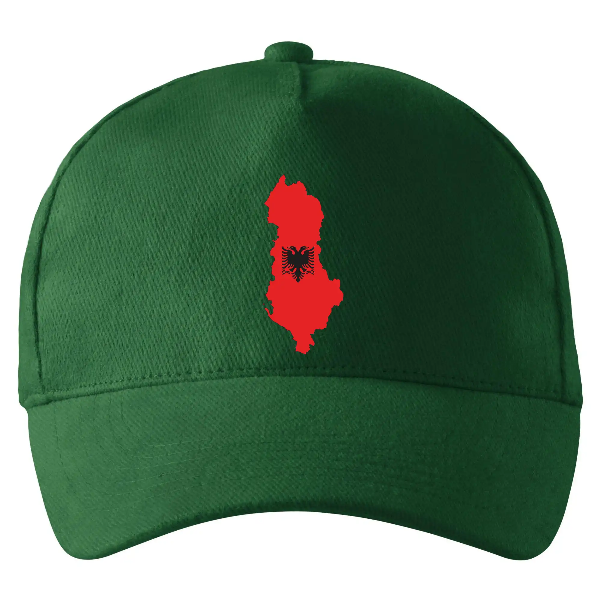 Albánie mapa a znak