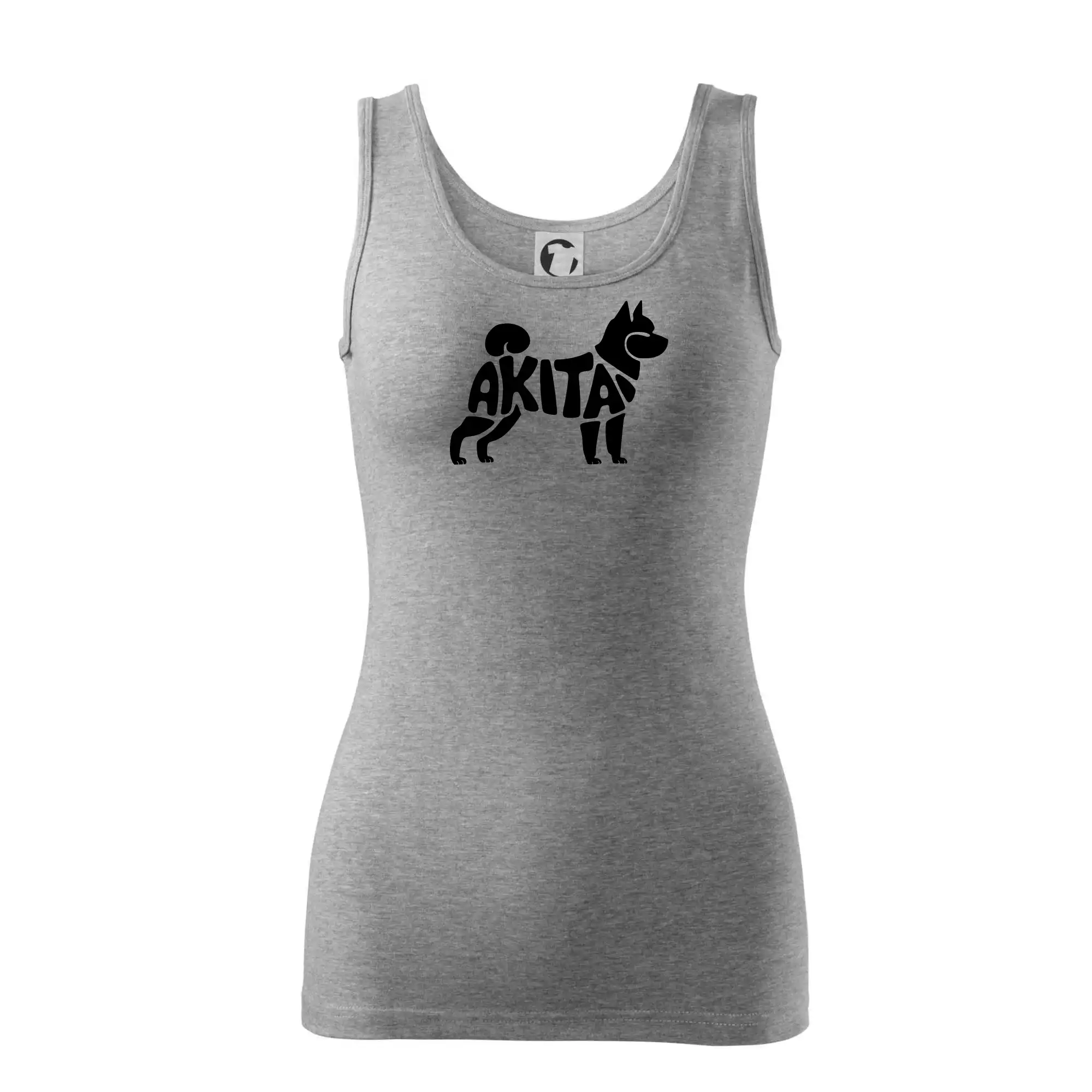 Akita Inu - Nápis v těle