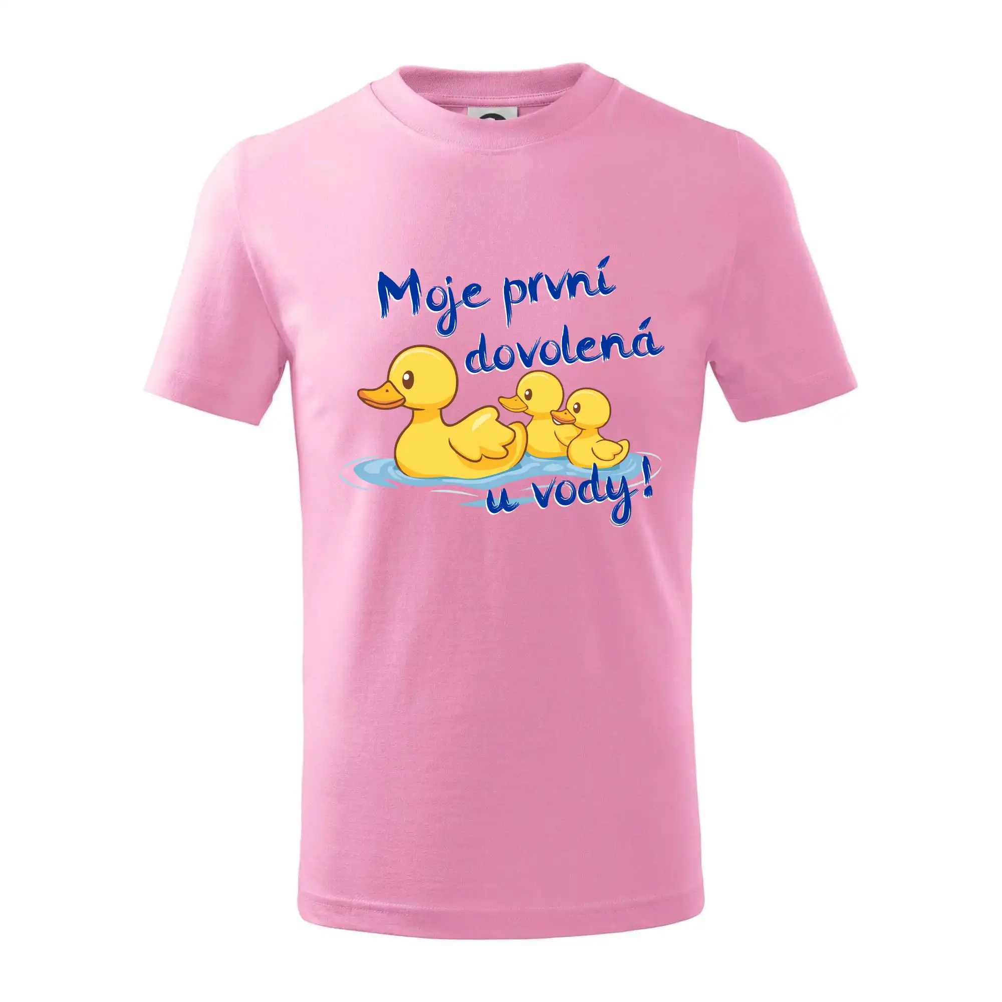 Moje první dovolená u vody - sourozenci - Tričko detské bavlnené