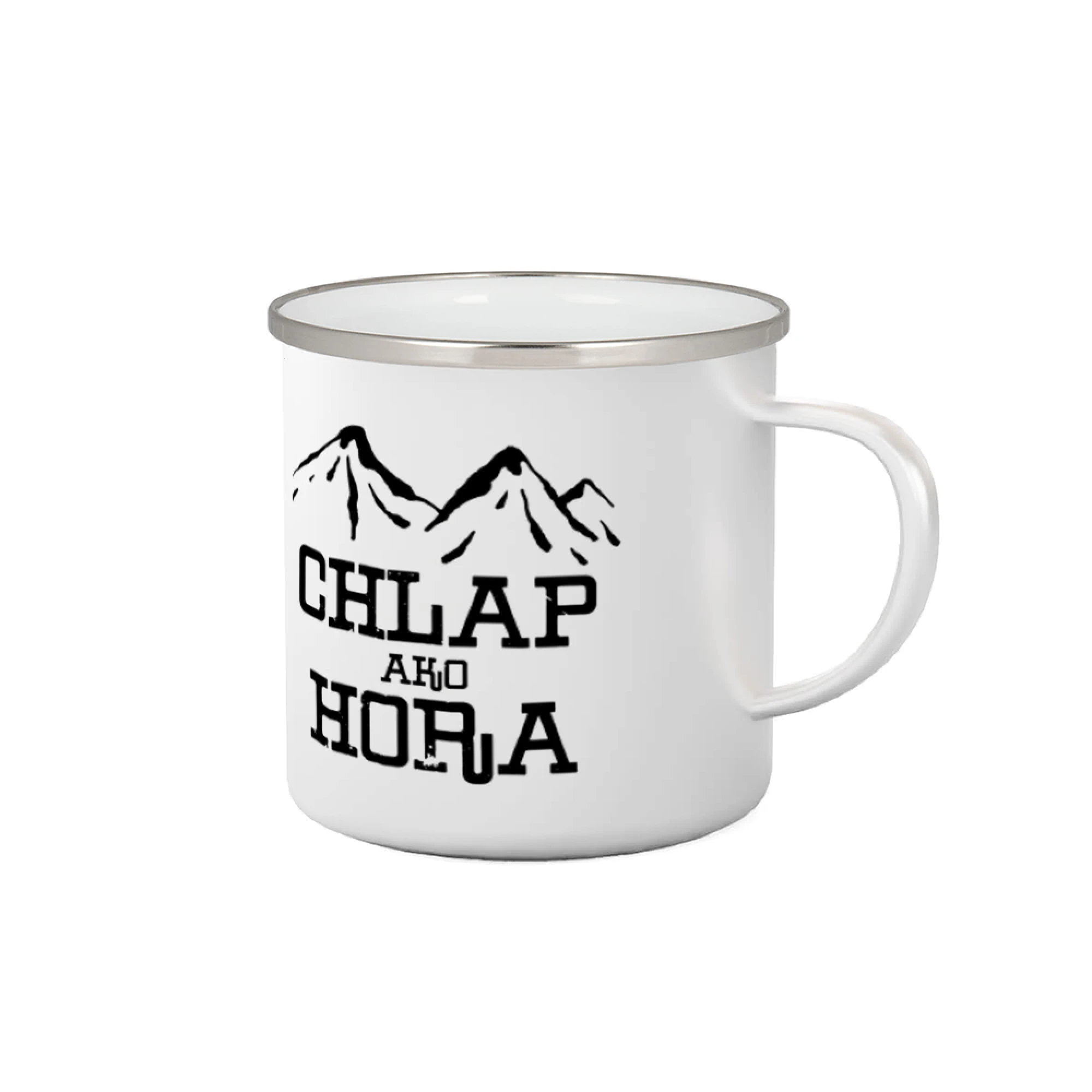 Trička pro horolezcov - Chlap ako hora - Plecháčik