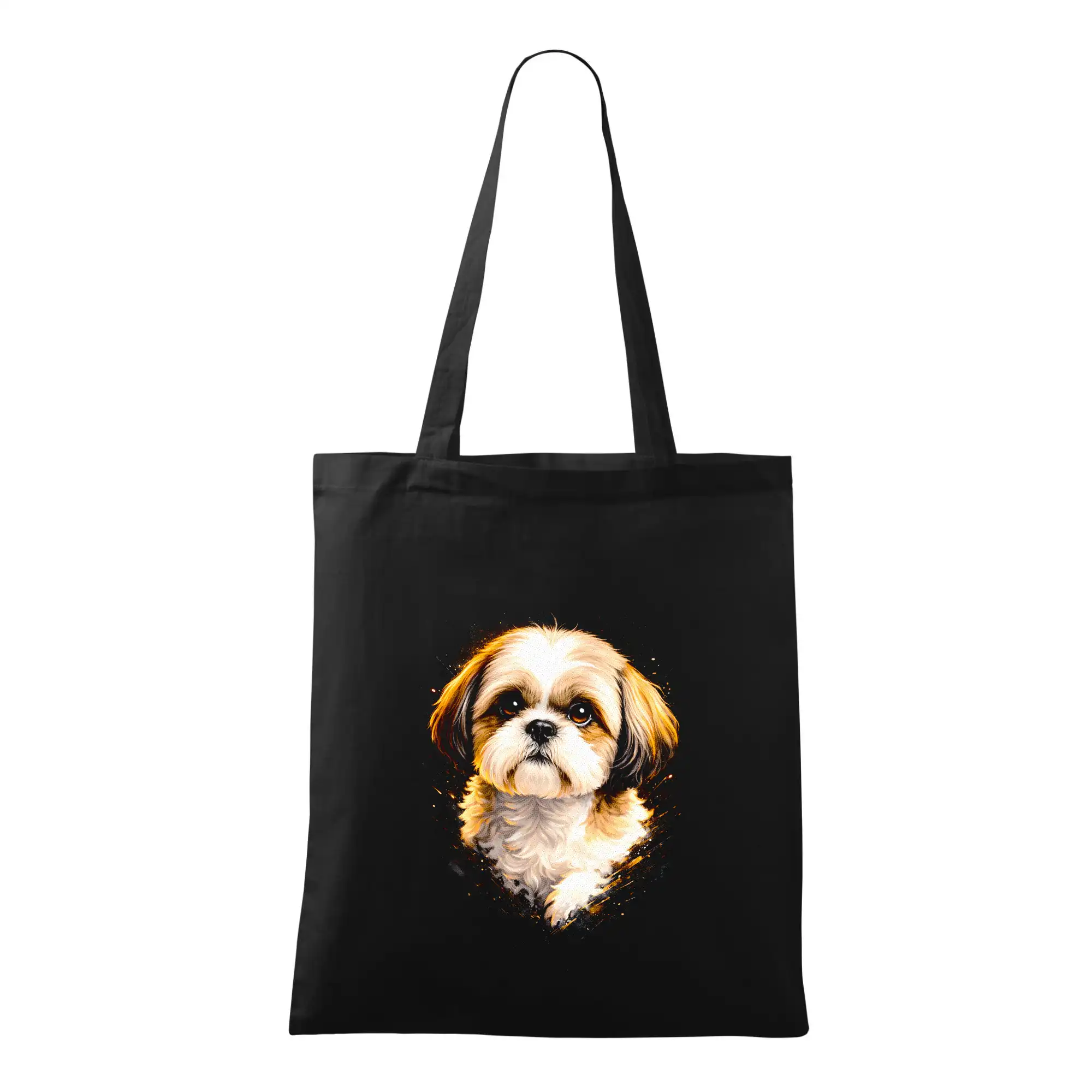 Ostatné psie plemená - Obrázok poltón Shih-tzu - Taška bavlnená