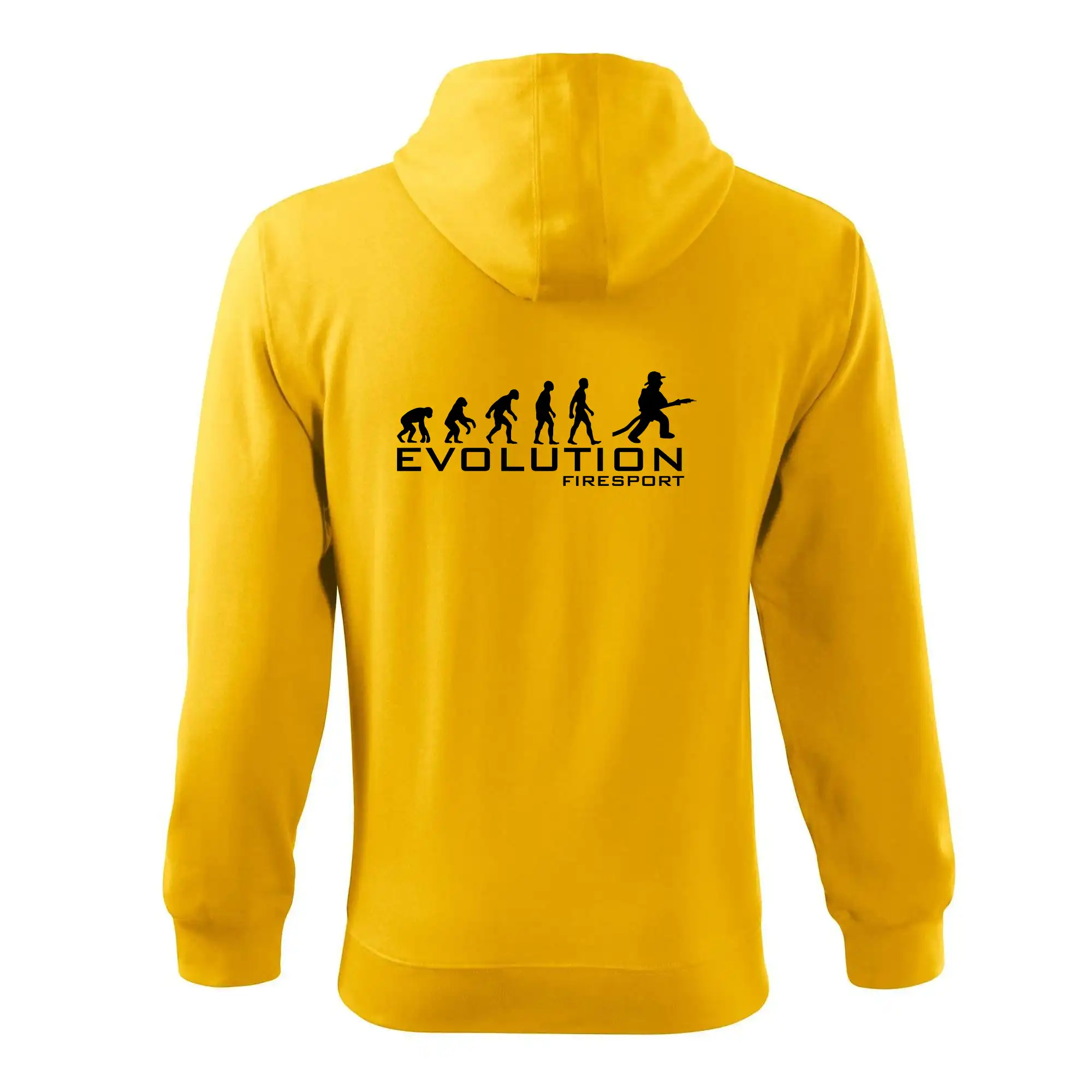 Originálne tričká pre hasičov - Evolution Firesport - Mikina s kapucňou na zips trendy zipper
