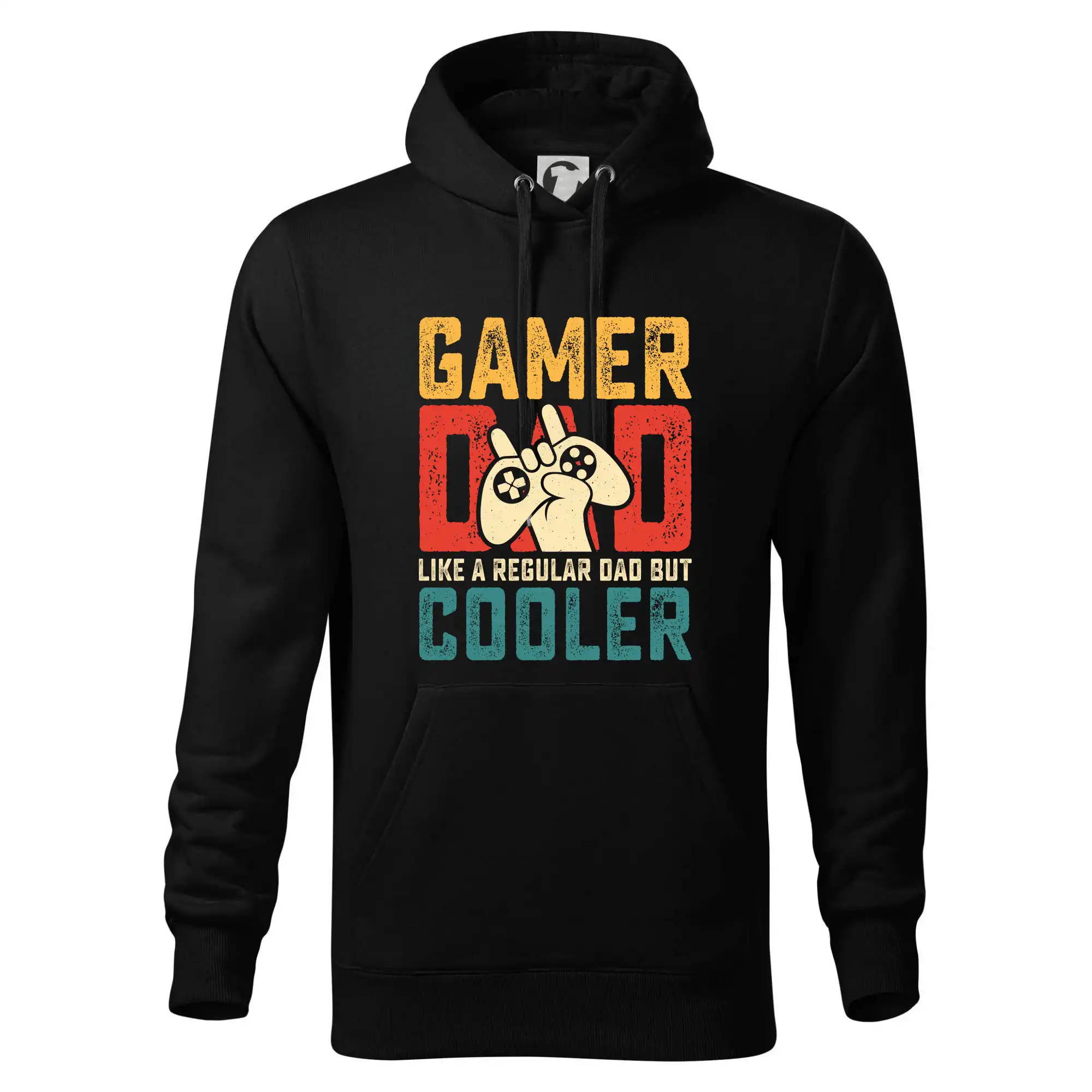 Tričká pre ajťákov - Gamer dad like a regular dad but cooler - Mikina pánska Cape s kapucňou