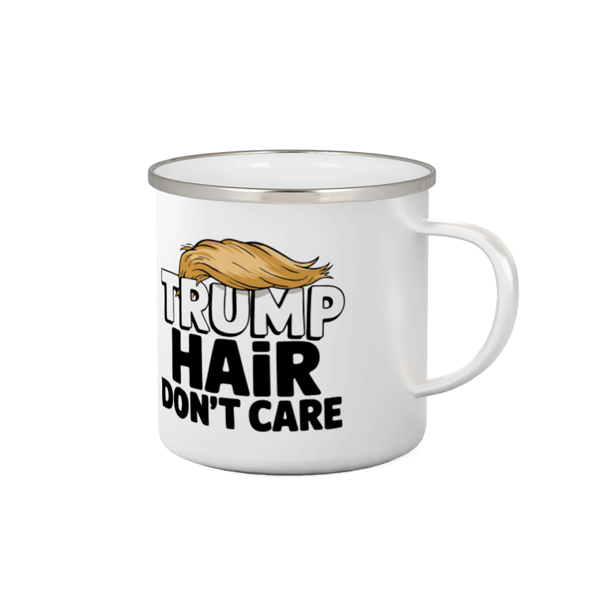 Politické tričká - Trump hair dont care - Plecháčik