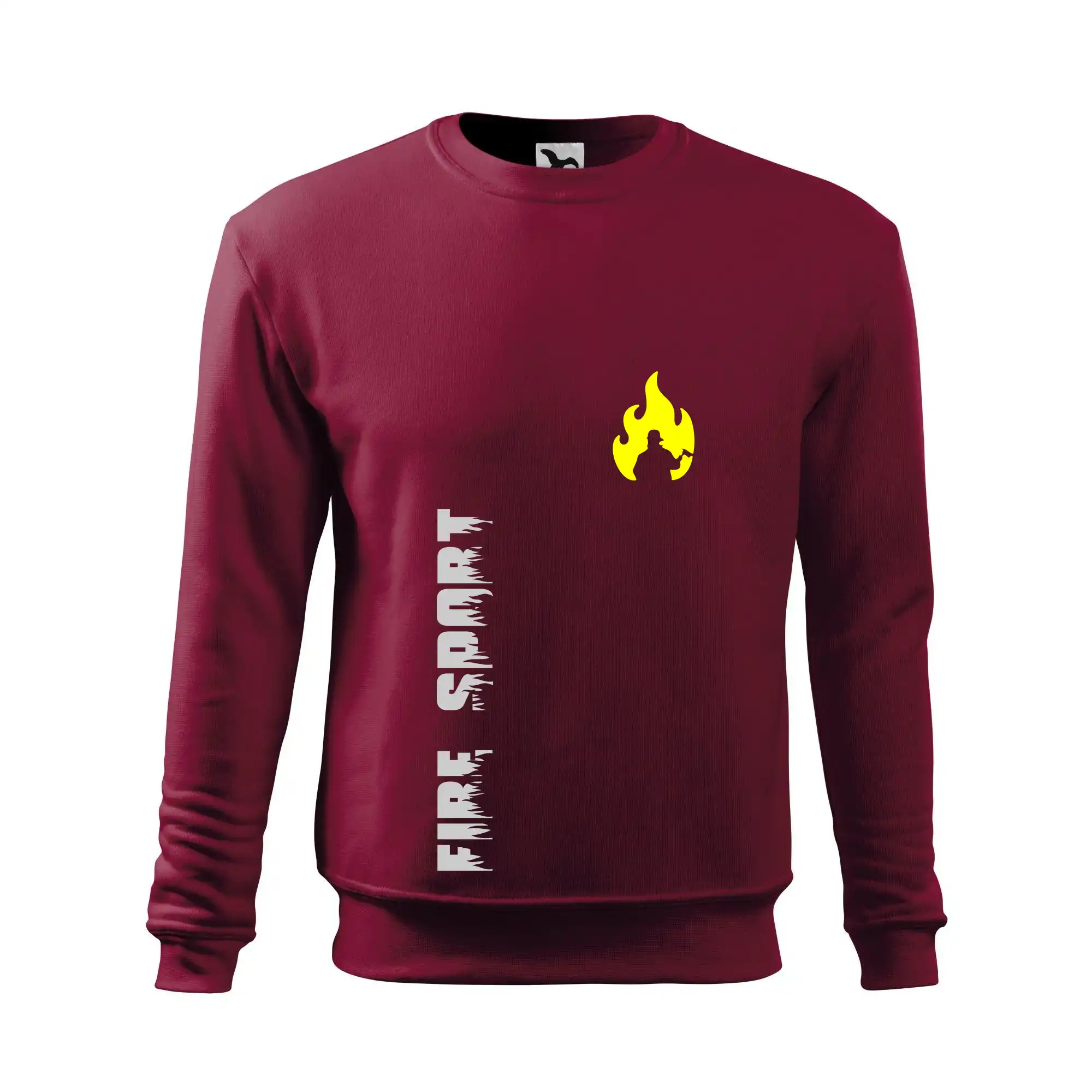 Originálne tričká pre hasičov - Hasiči - Váš názov - FLUO + Reflexná potlač - Mikina Essential pánska