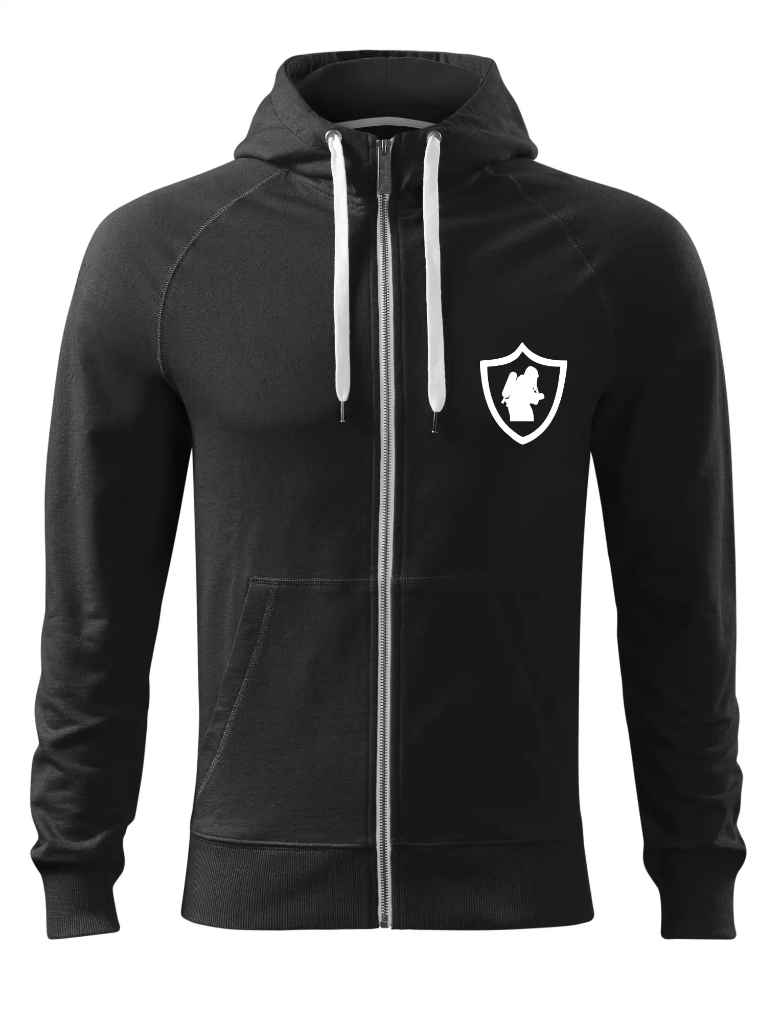 Originálne tričká pre hasičov - Hasiči emblem - vlastný nápis - Mikina Voyage  - 100% bavlna