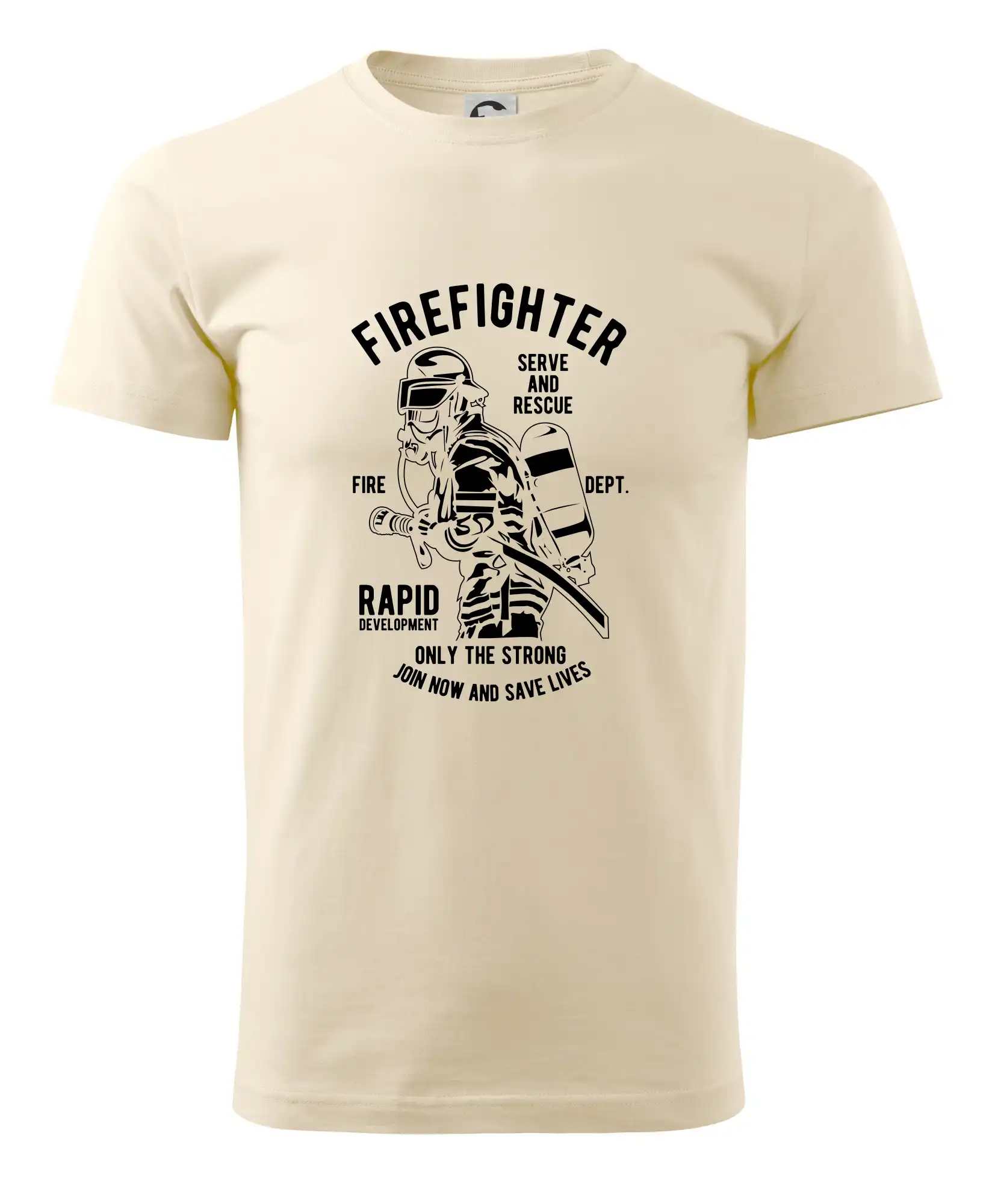 Originálne tričká pre hasičov - Firefighter Dept - Pánske tričko nižšej gramáže