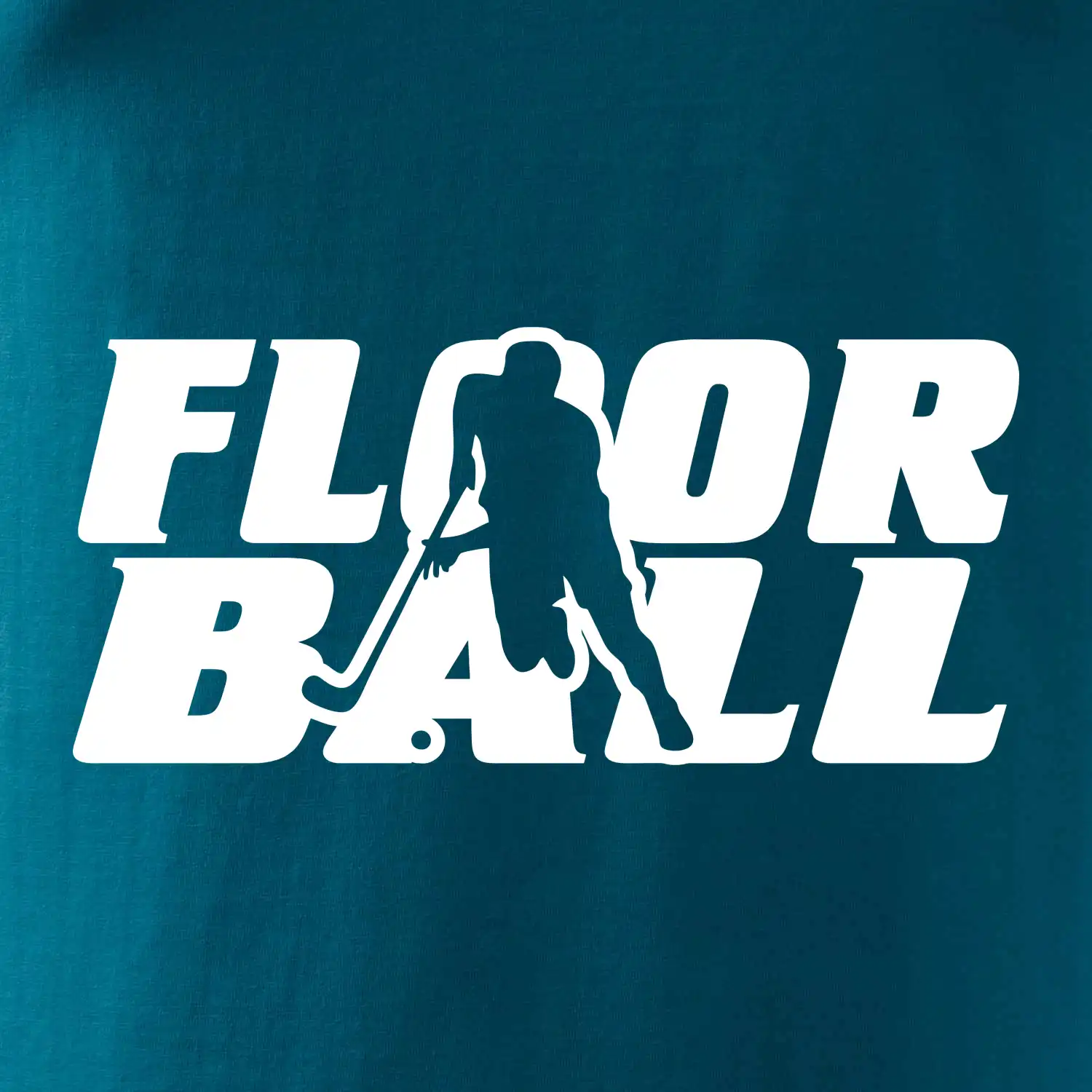 Floorball nápis rovný