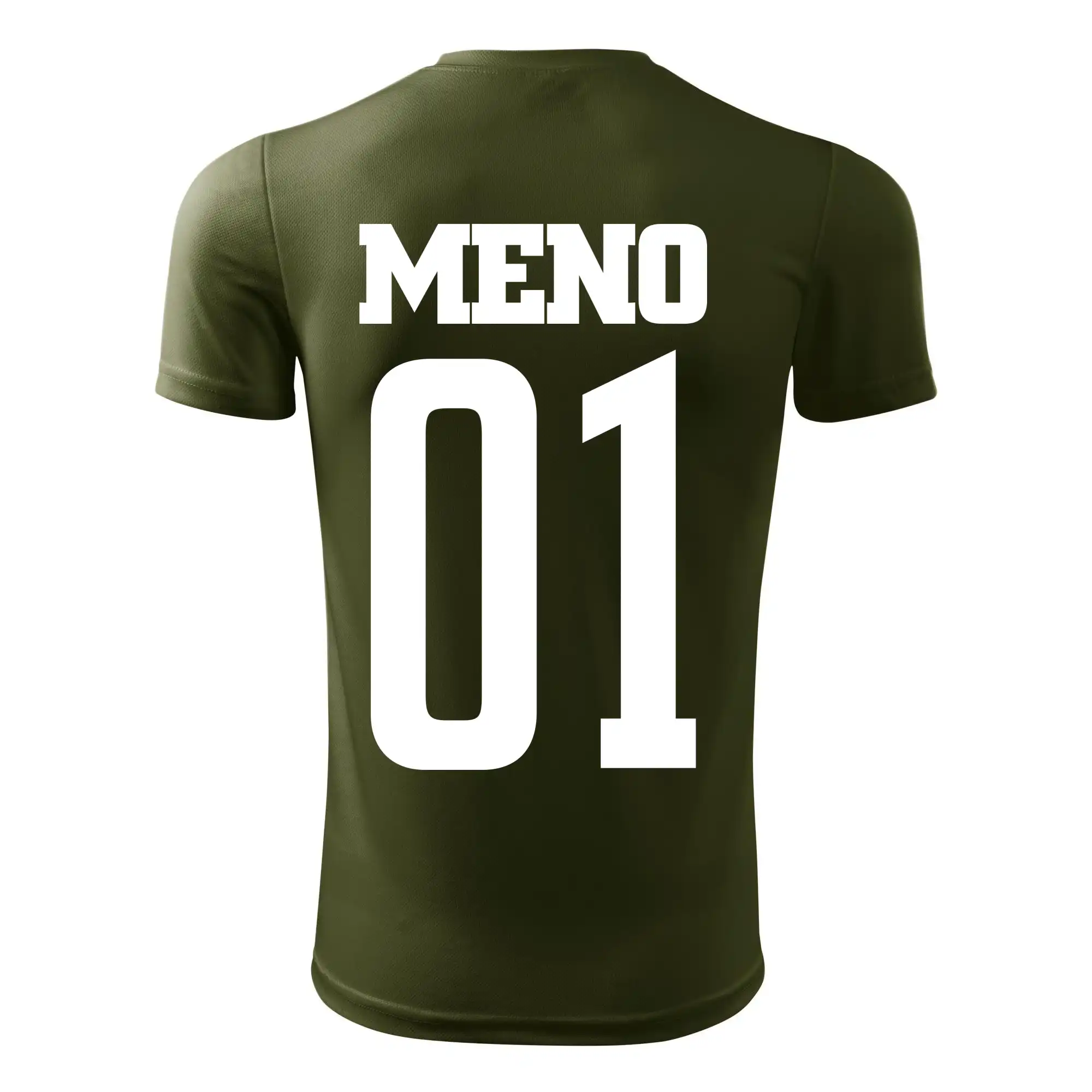 Futbalový dres - vlastné meno a číslo