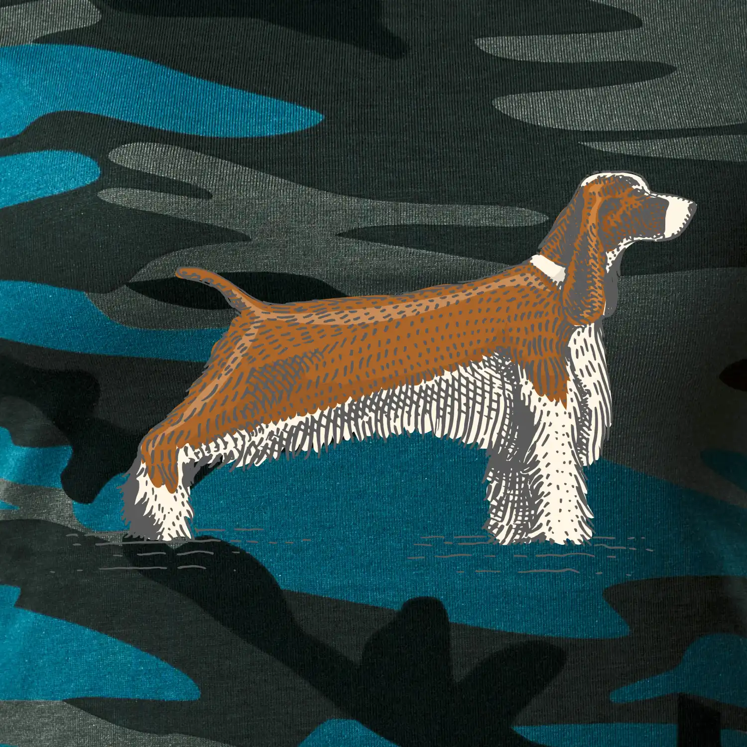 Vintage Springer spaniel