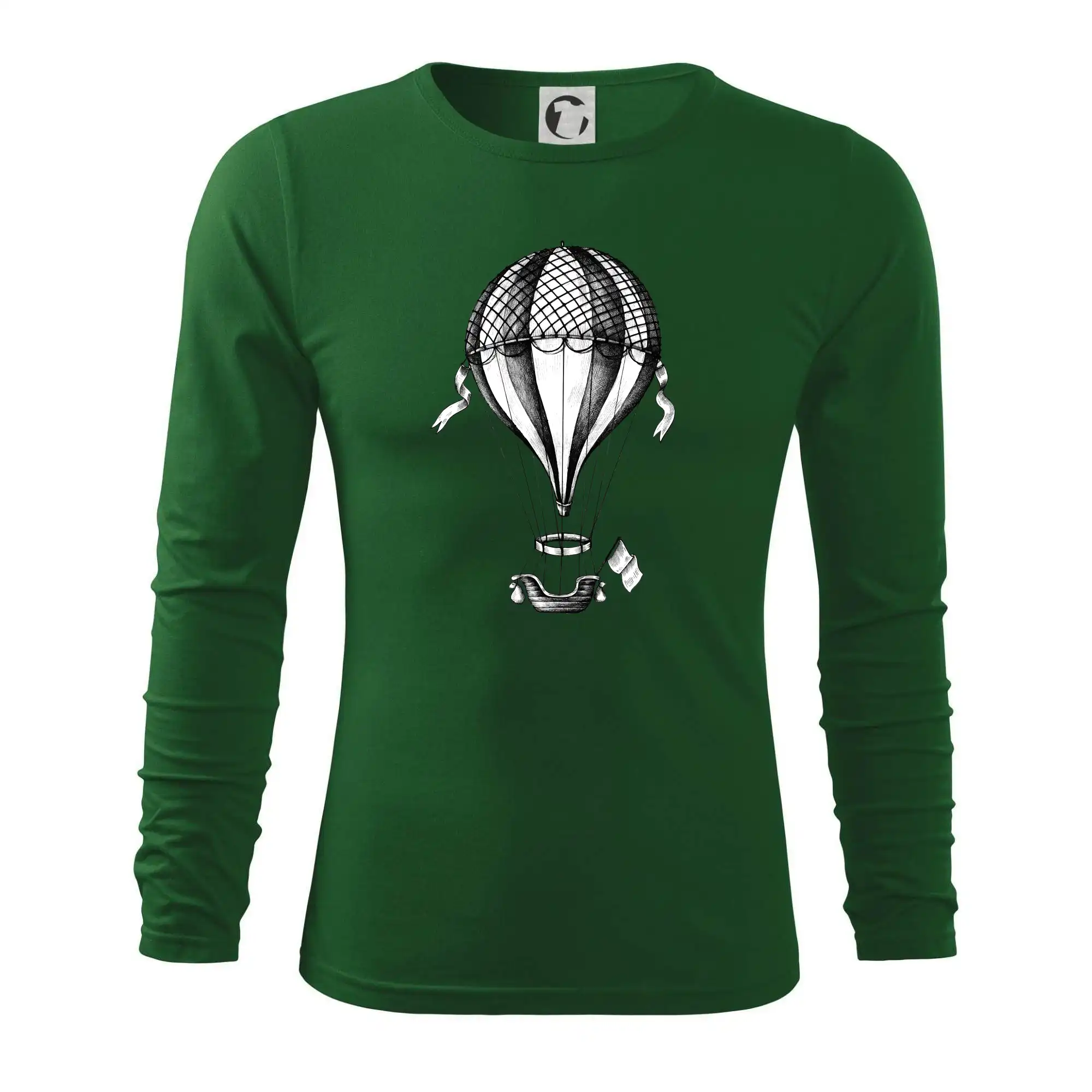 Horkovzdušný balón  kreslený