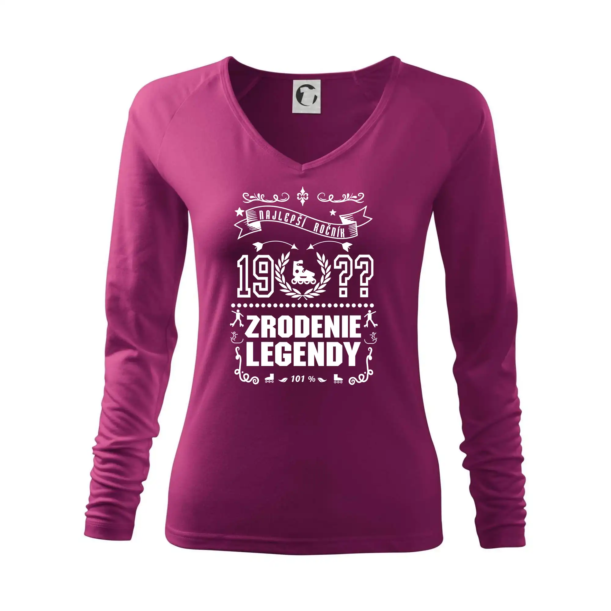 Trička Zrodenie legendy - Zrodenie legendy pre korčuliarov - Tričko dámske Elegance