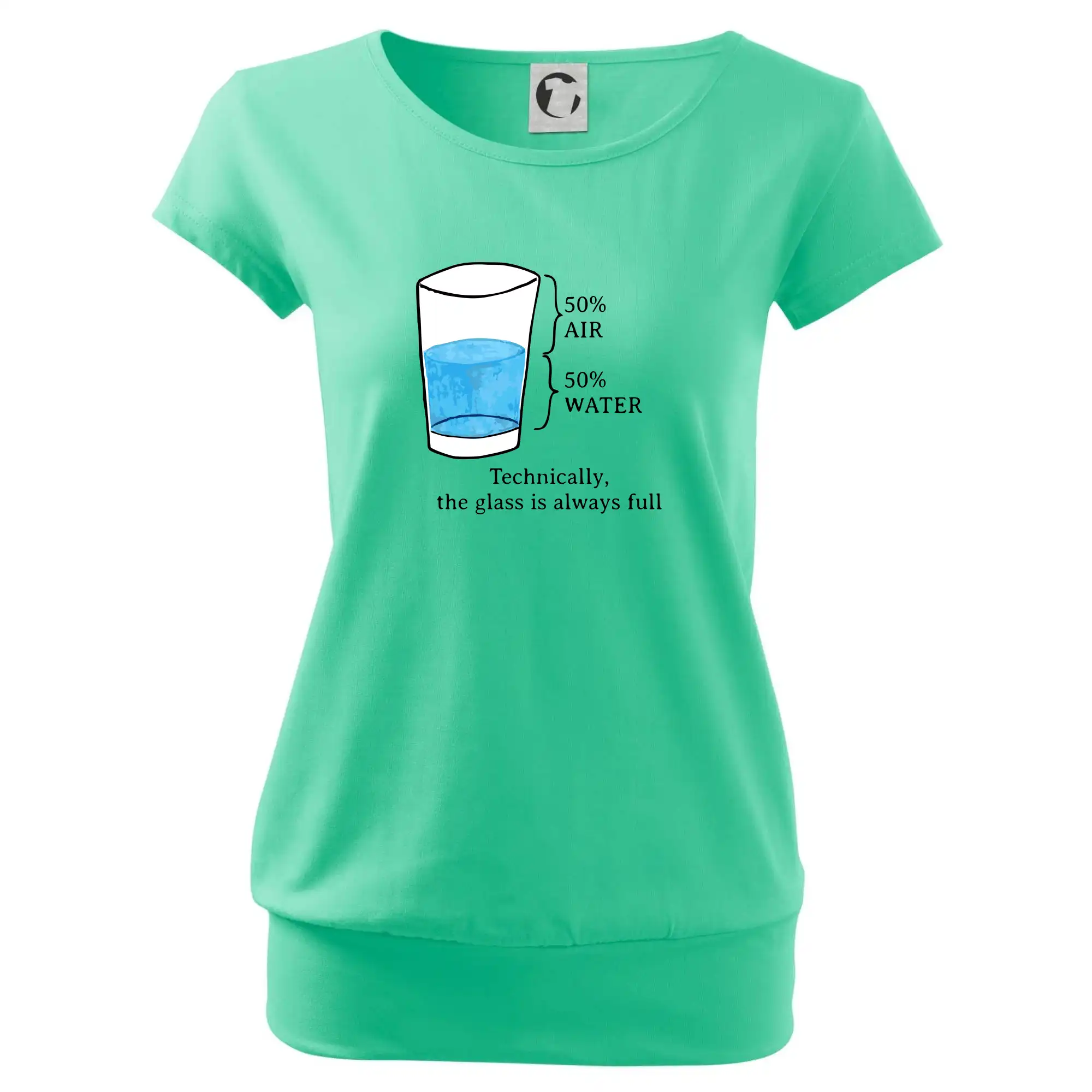 Technically, the glass is always full