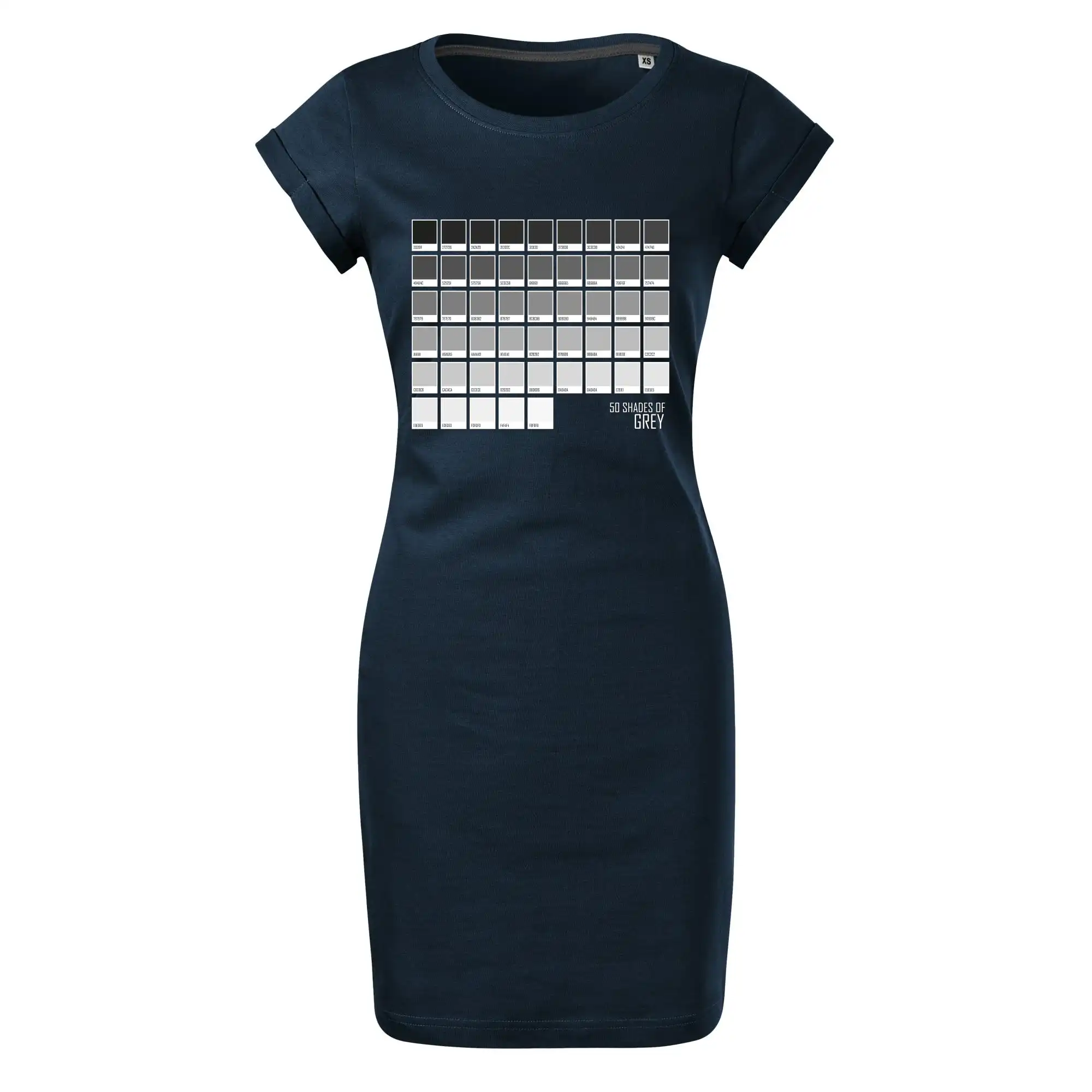 Filmové tričká - 50 farebných odtieňov šedej - Tričko Šaty FREEDOM