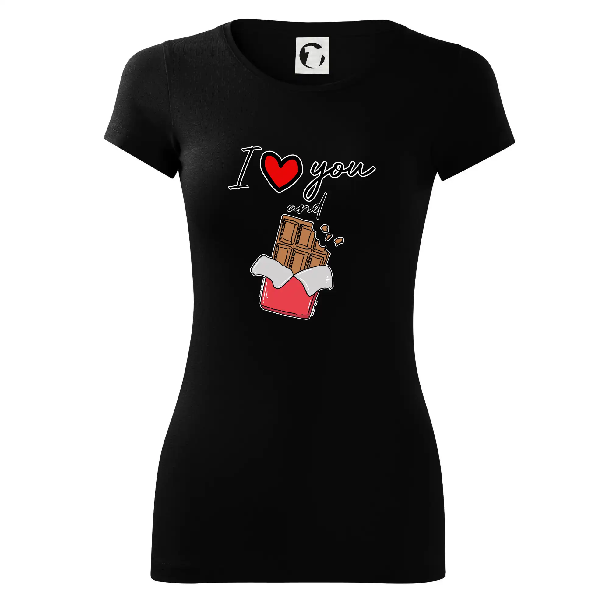 I love you and chocolate