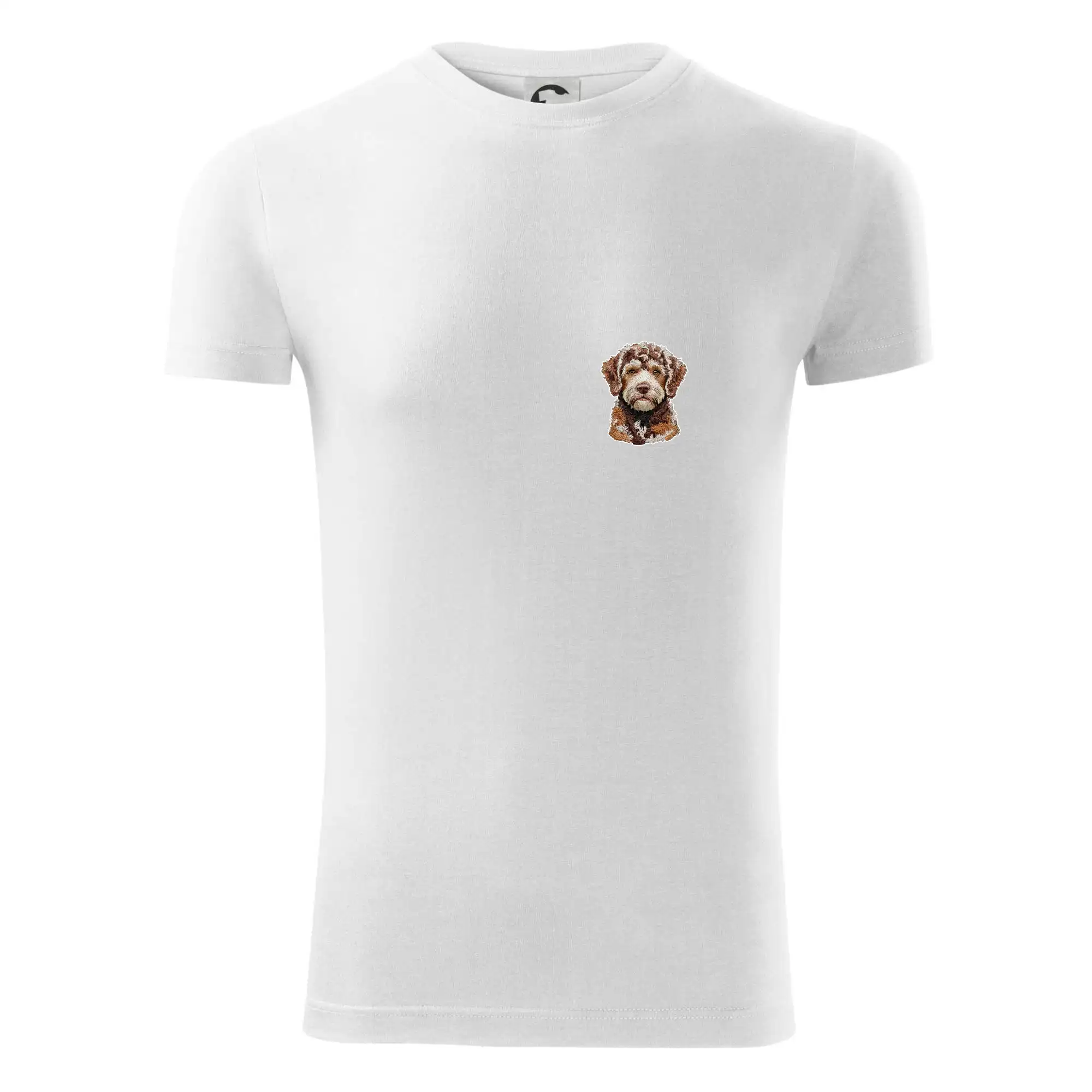 Lagotto romagnolo vyšívaná hlava na prsu