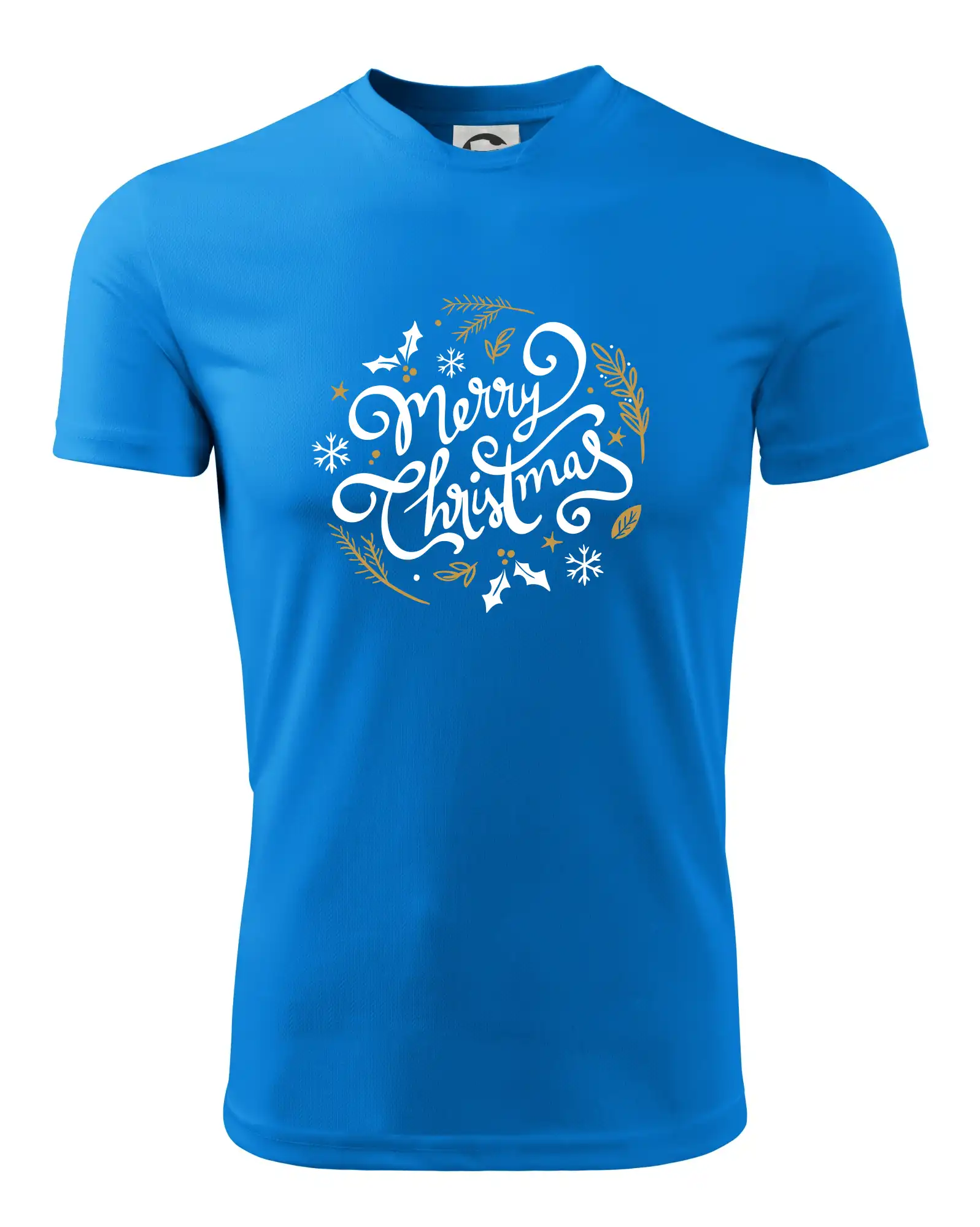 Merry christmas - nápis kulatý