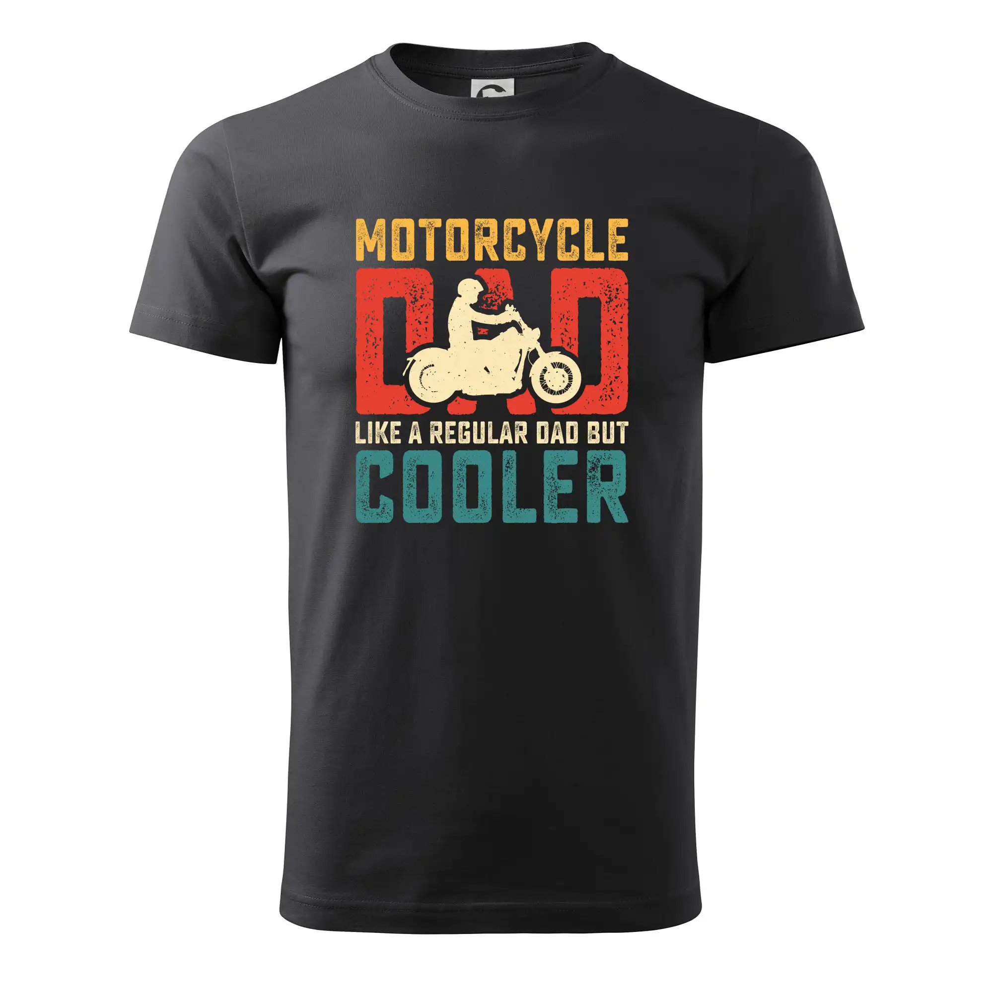Motocross tričká - Motorcycle dad like a regular dad but cooler - Pánske tričko nižšej gramáže