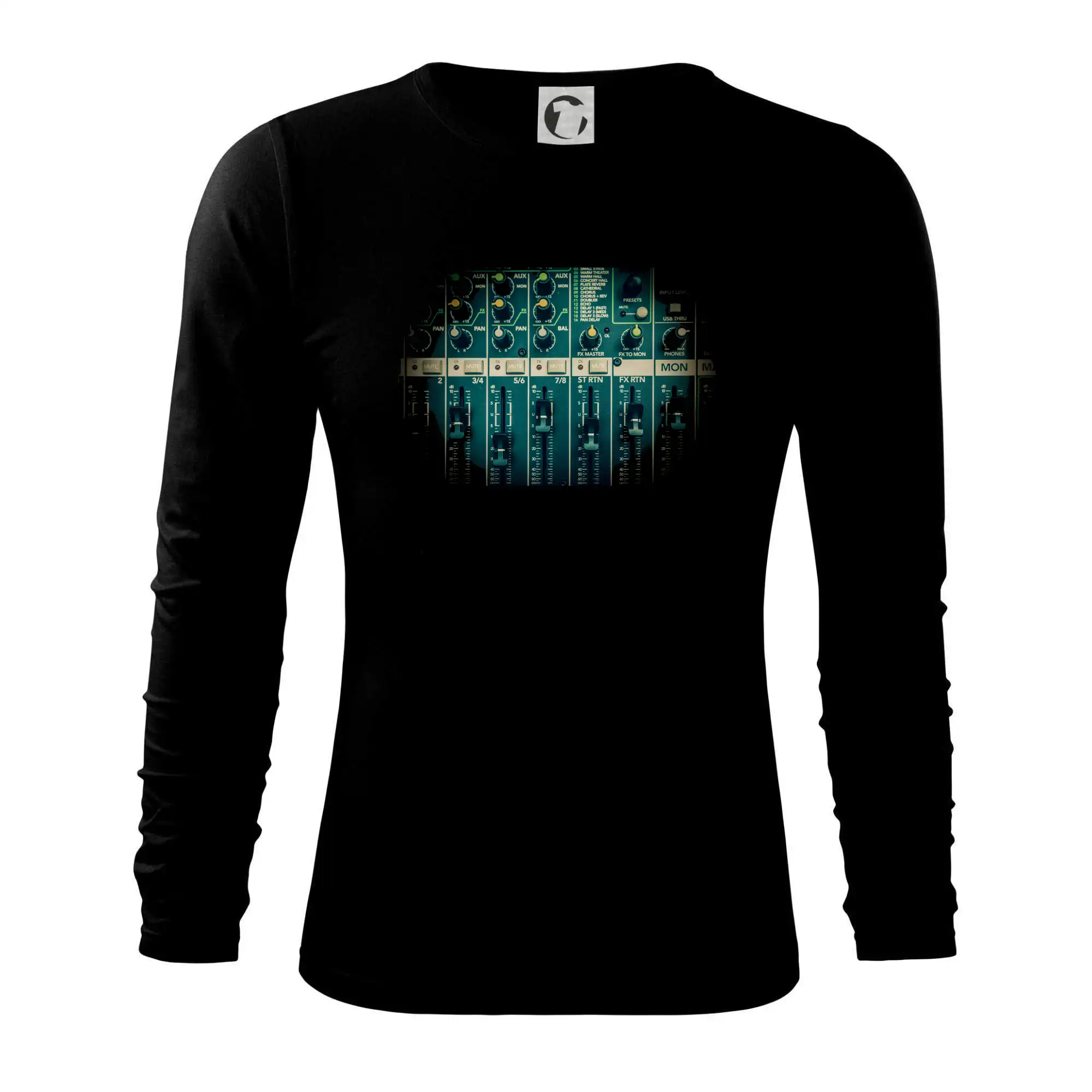 Zvukárskej mix - Tričko s dlhým rukávom FIT-T long sleeve