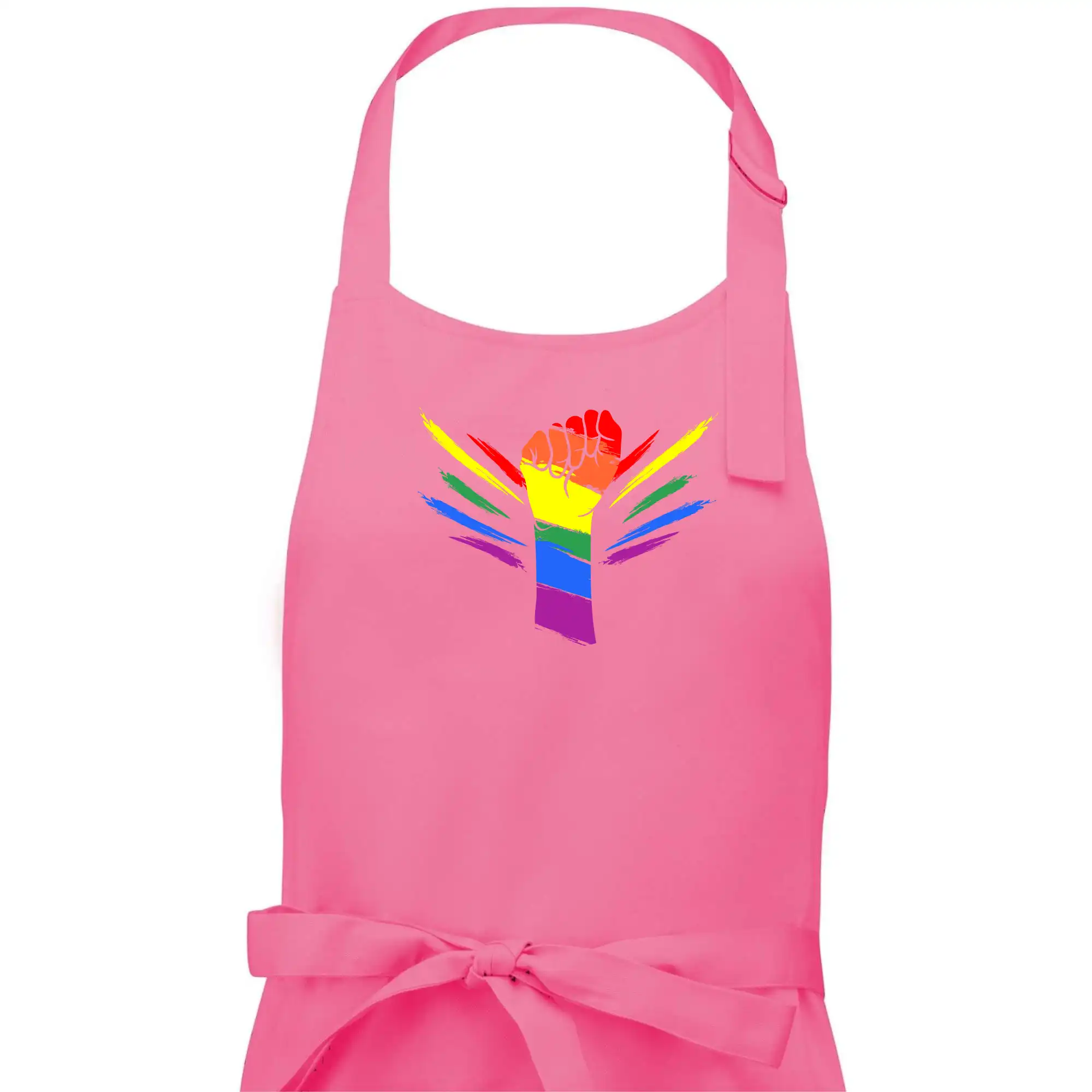 Tričká pre LGBT a Queer komunitu - Ruka blesky - Dámska zástera na varenie