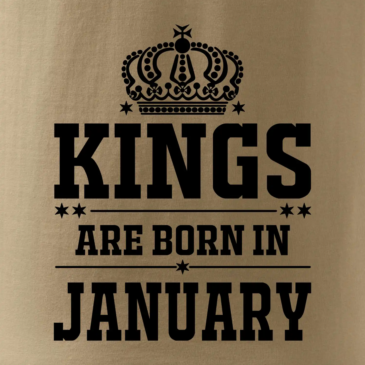 Kings are born in January