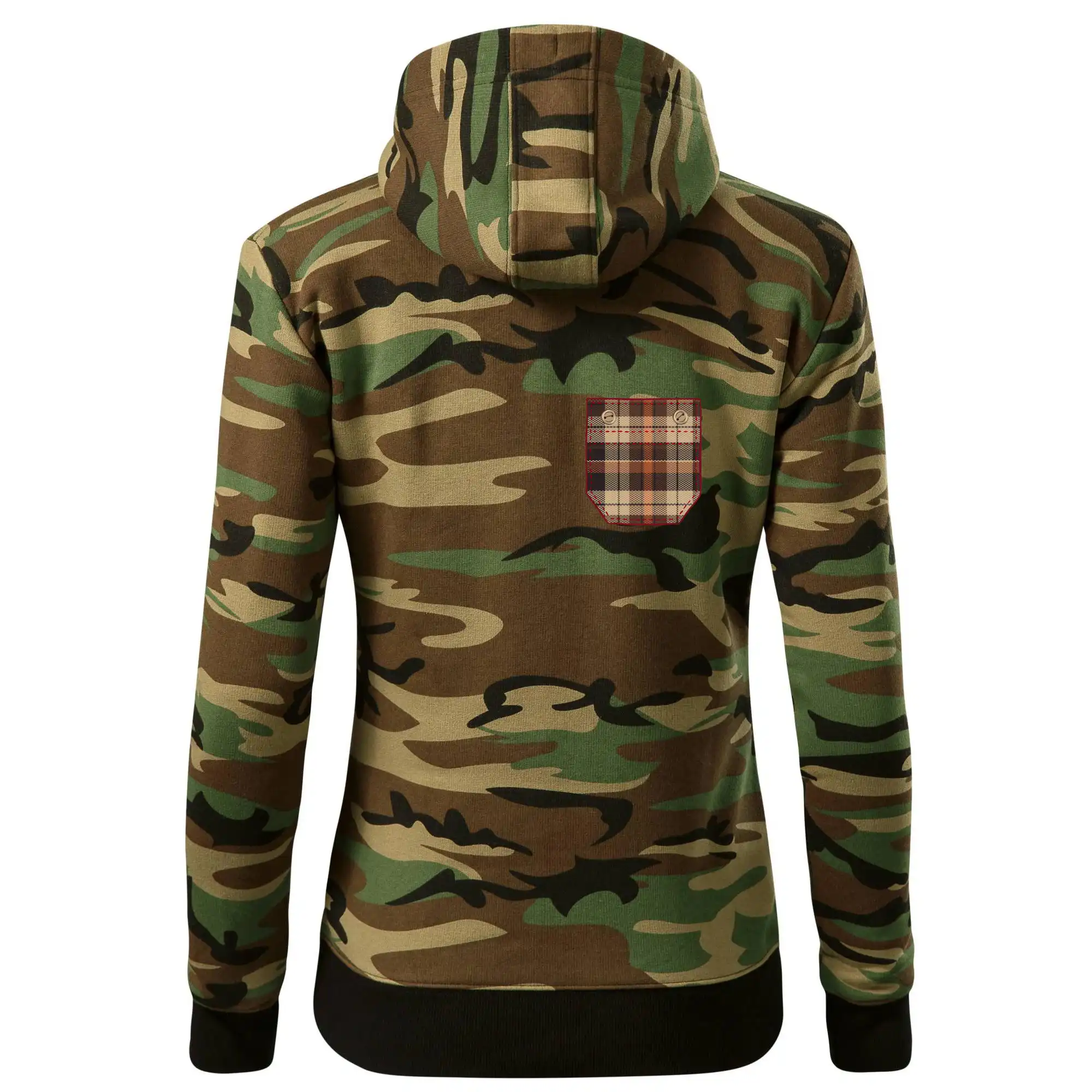 Flanelové triko hnědé