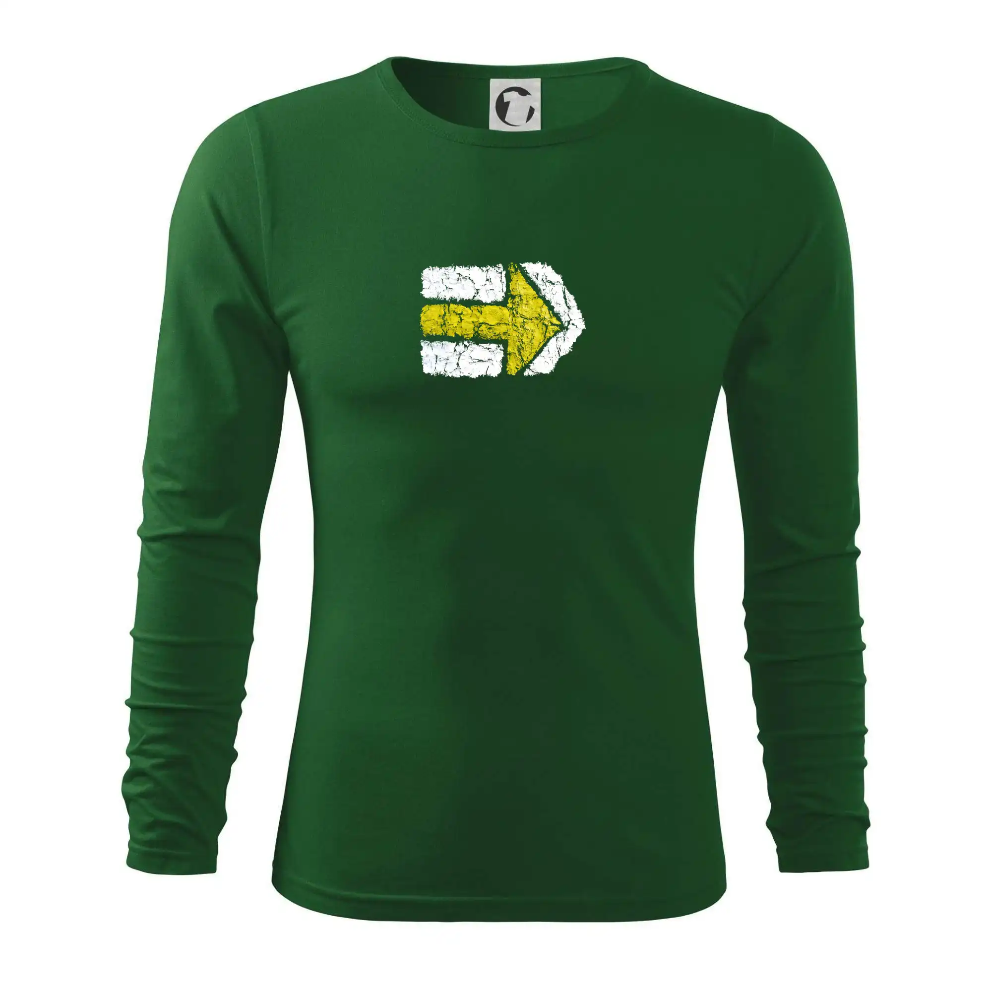 Párová turistická značka žlutá