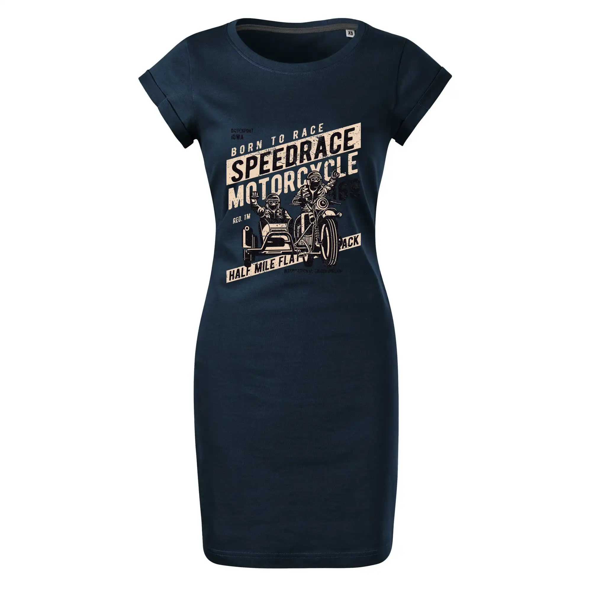 Speedrace motrcycle half mile