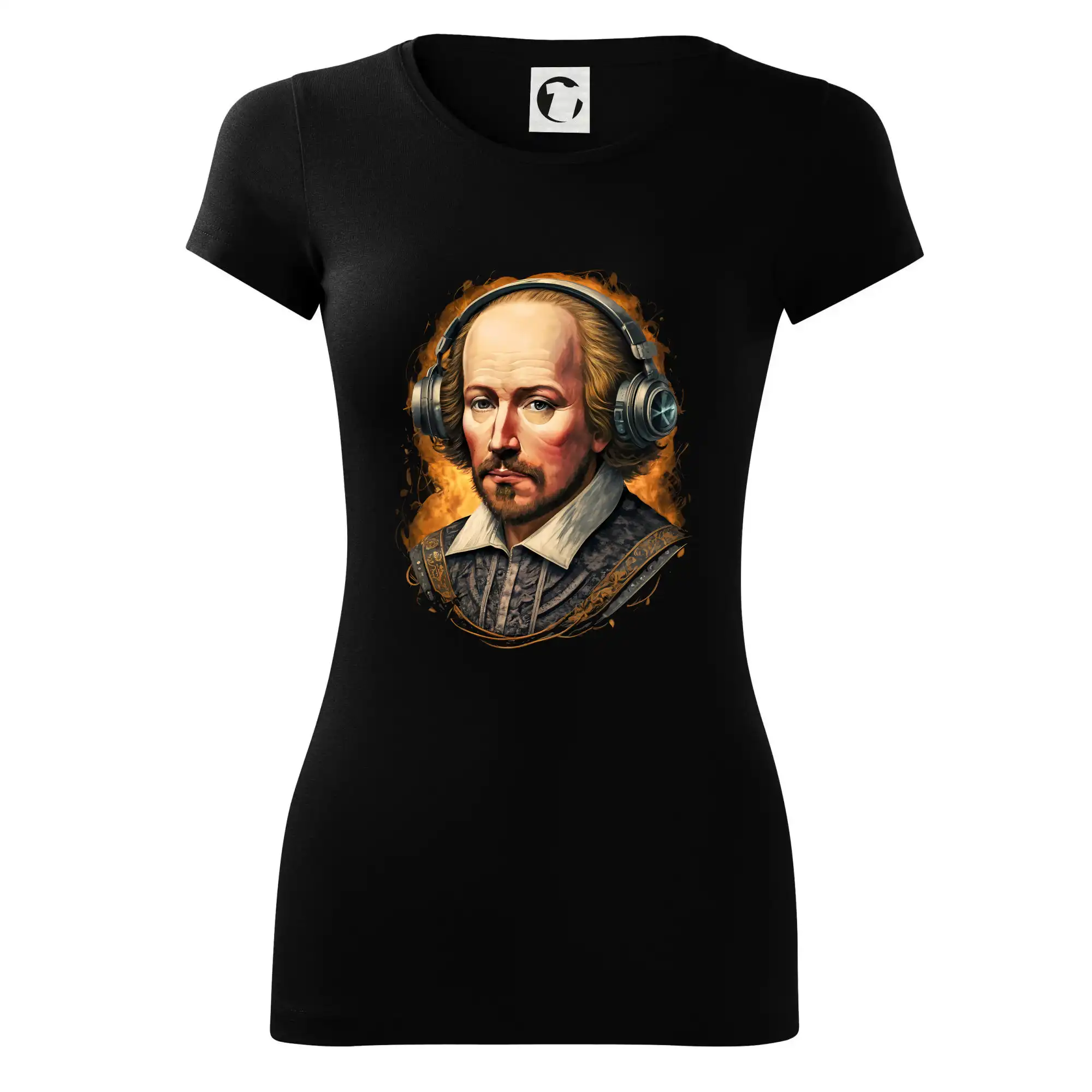 Shakespeare DJ - Dámske tričko Glance - Priliehavejší strih