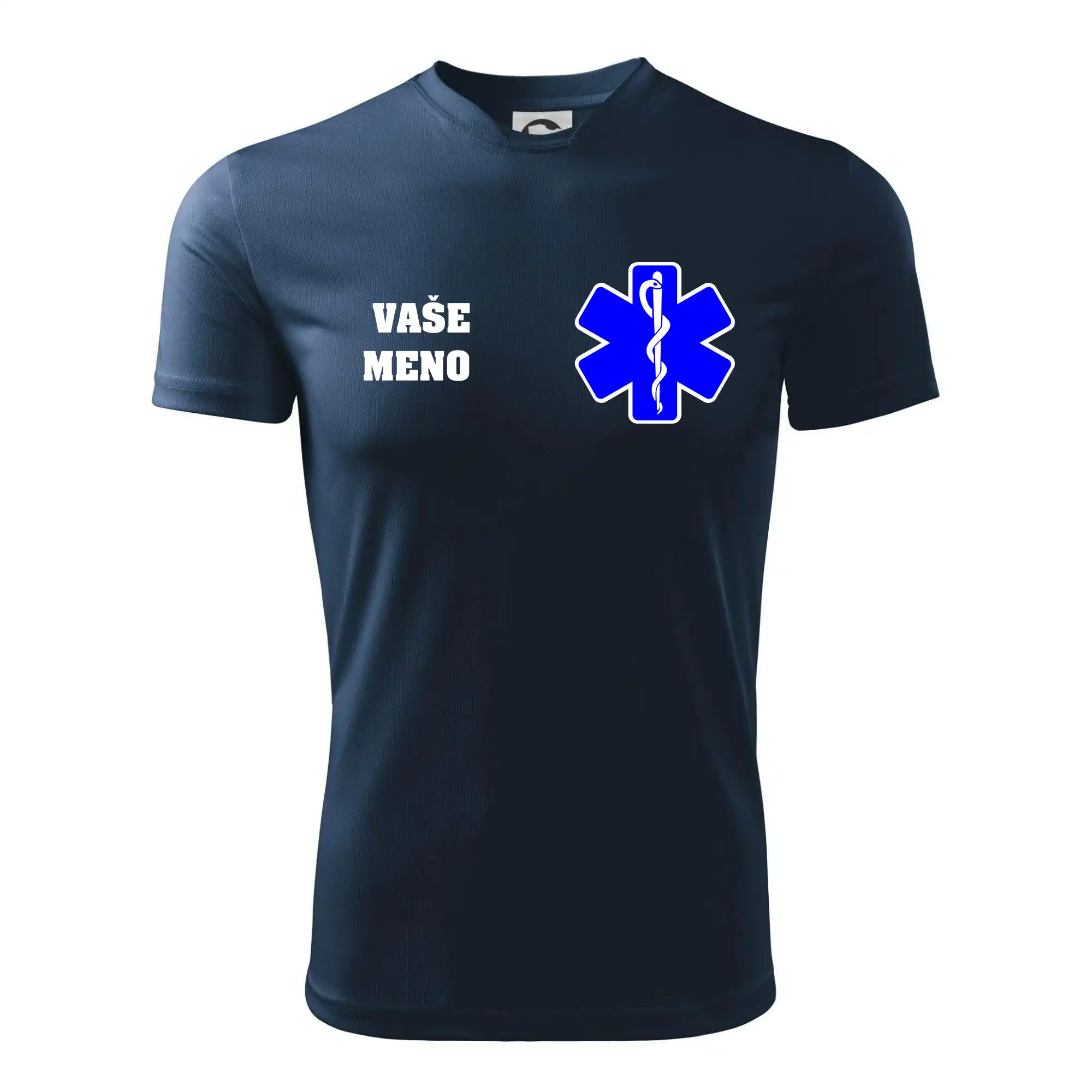 Originálne tričká pre hasičov - Rescue - Vaše meno - Pánske tričko Fantasy športové