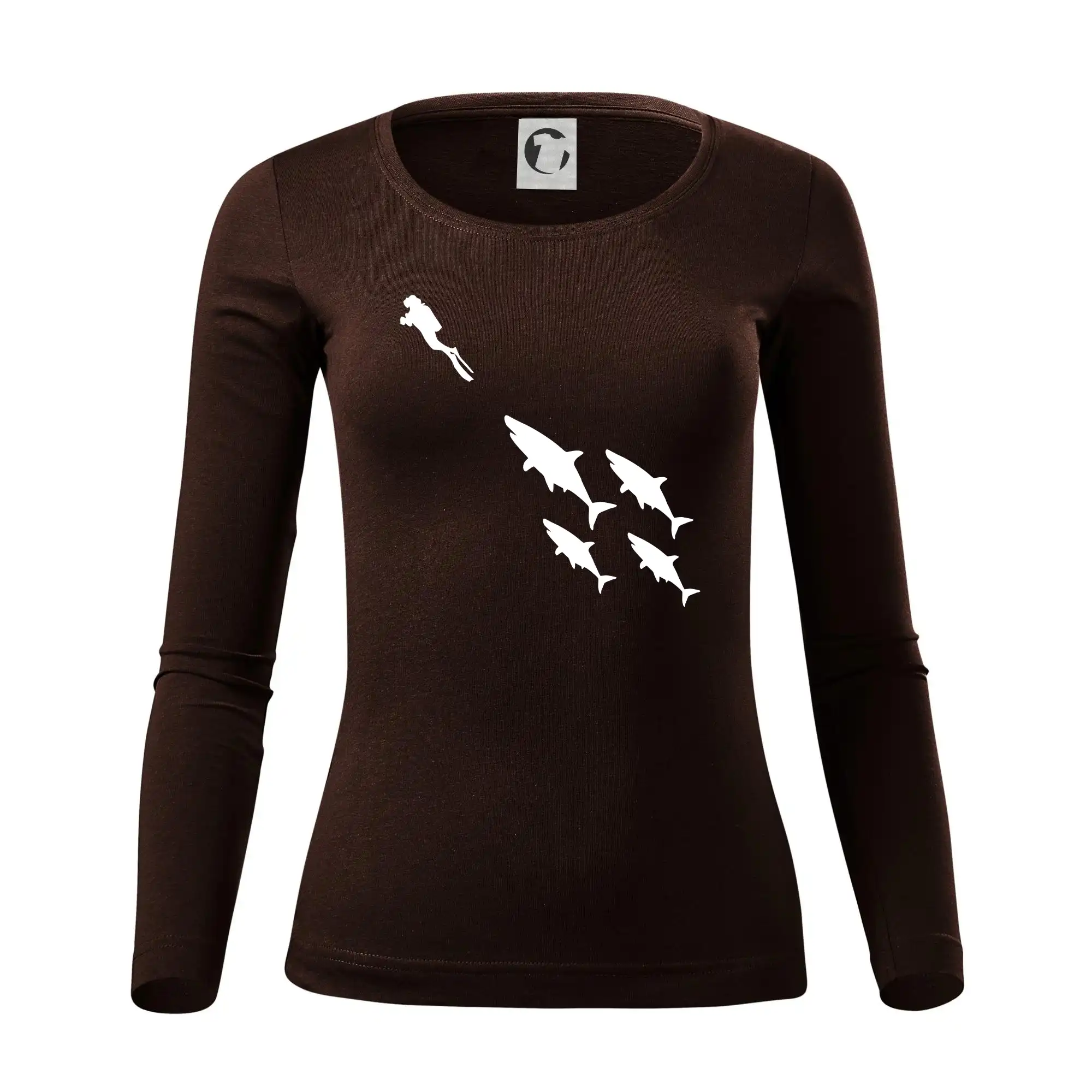 Potápač žraloky Potápač žraloky