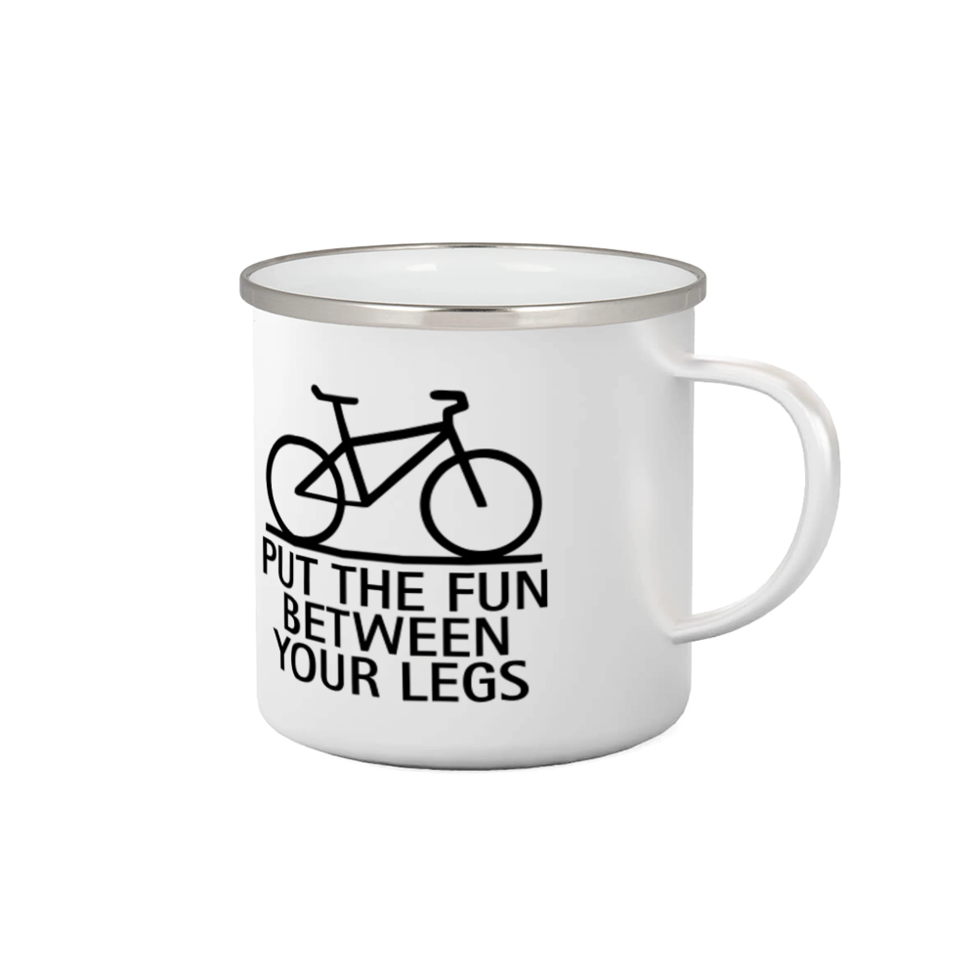 Tričko ako darček pre cyklistu - Put the fun between your legs - Plecháčik