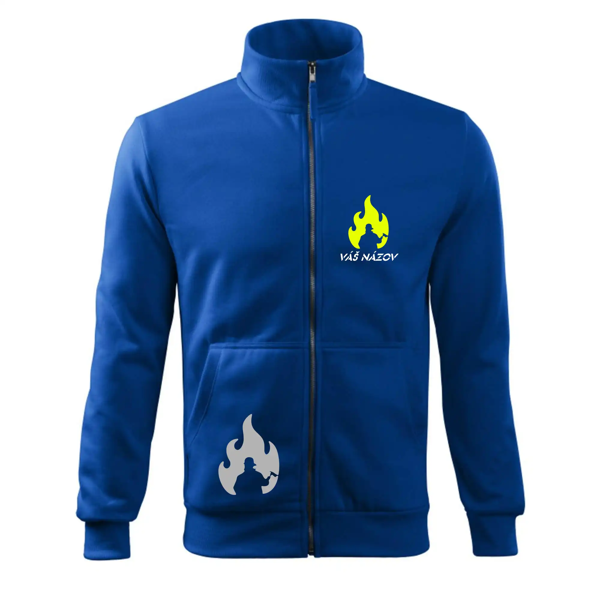 Originálne tričká pre hasičov - Hasiči - oheň - Váš názov - Mikina bez kapucne Adventure