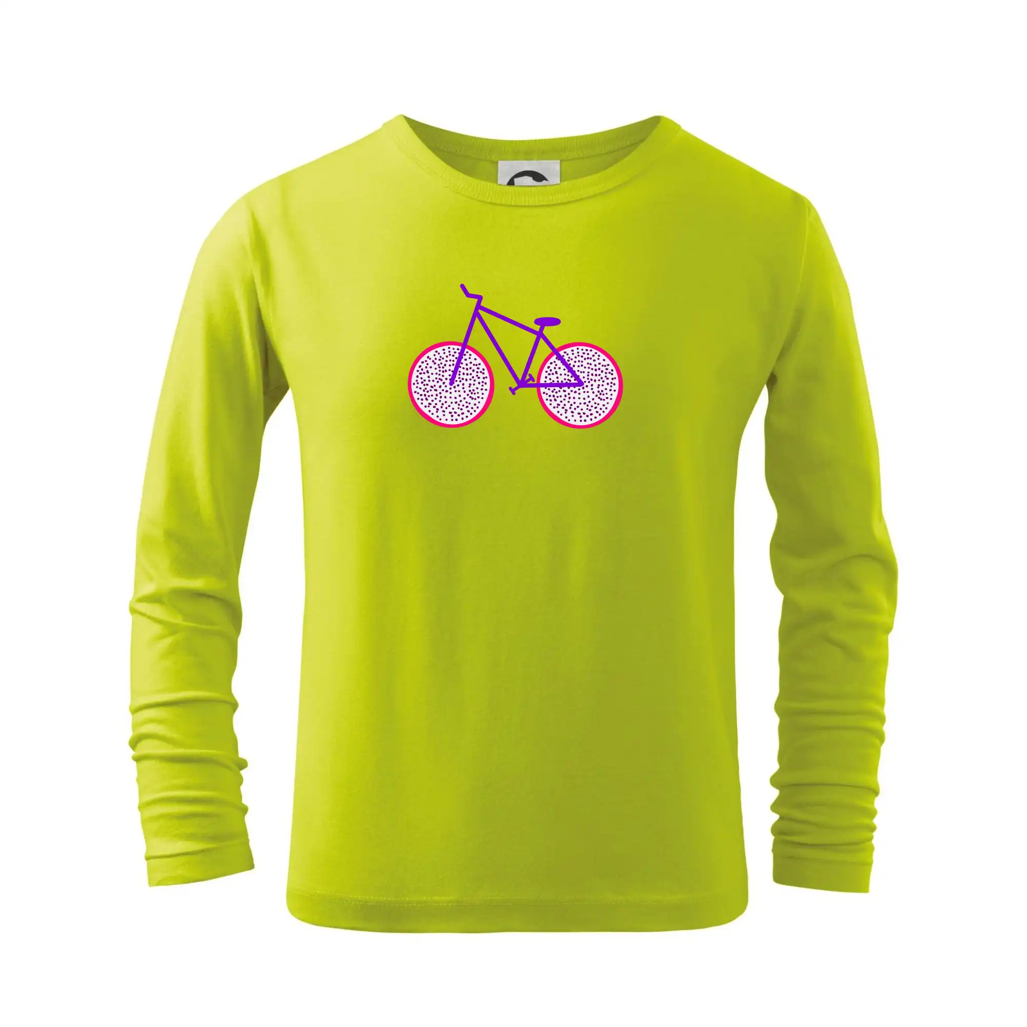 Tričko ako darček pre cyklistu - Bicykel dračie ovocie (Moňas) - Tričko detské Long Sleeve