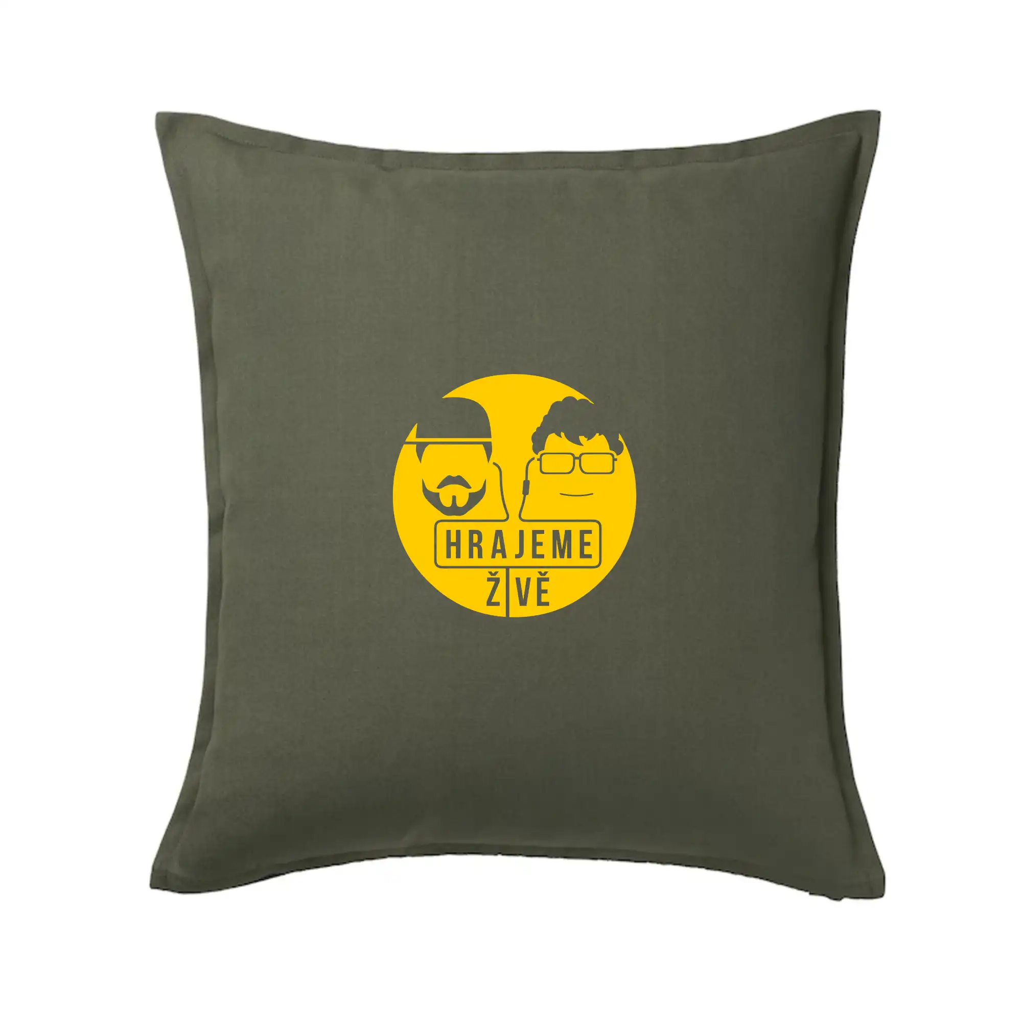 Tričká, mikiny a šiltovky pre Youtubery - Vortex hrajeme živě - Vankúš 50x50