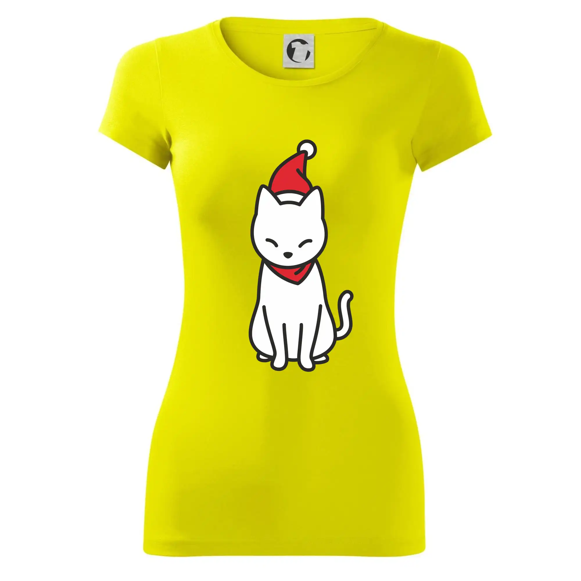 Vánoční kočka sedící