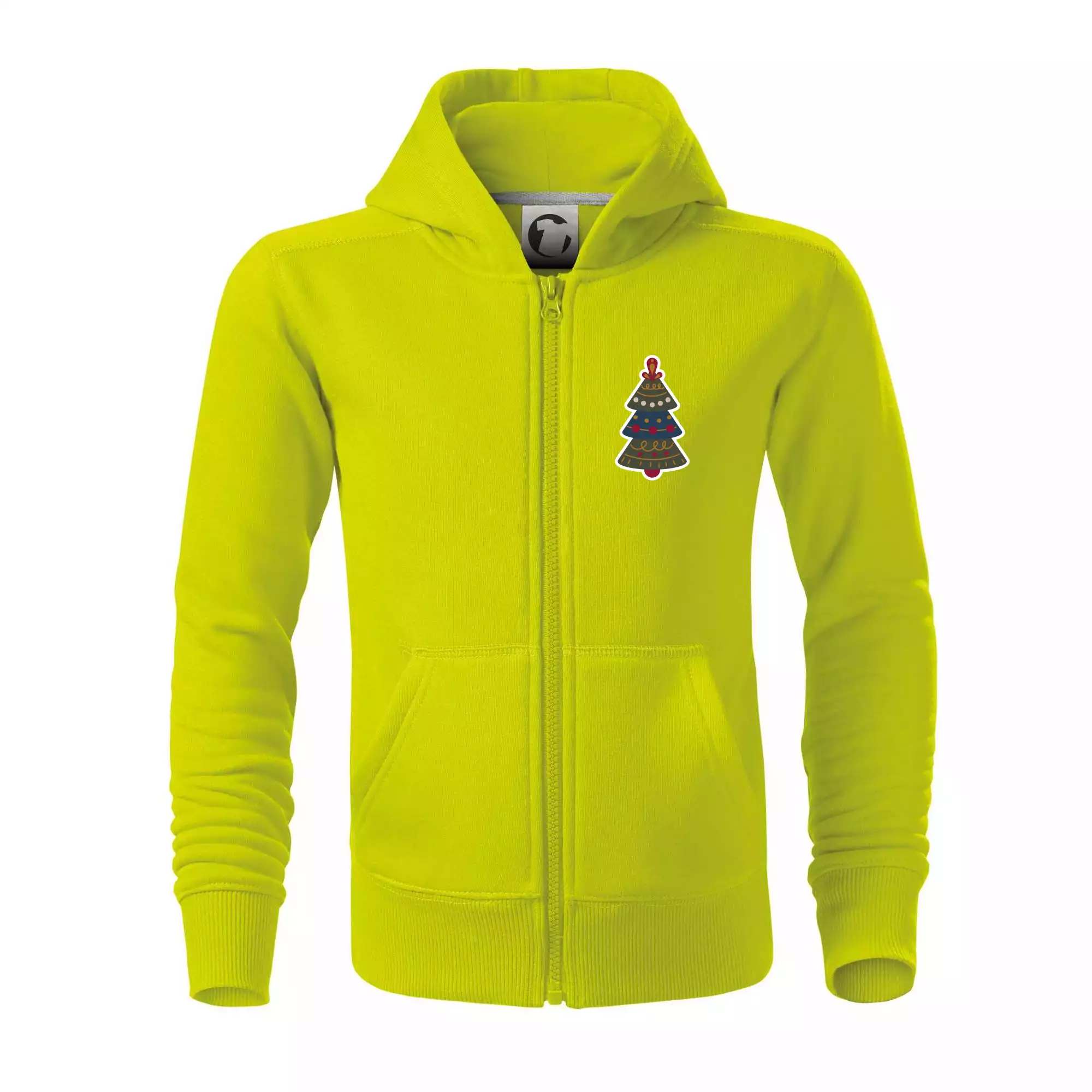 Folklor na prsu vánoční stromek