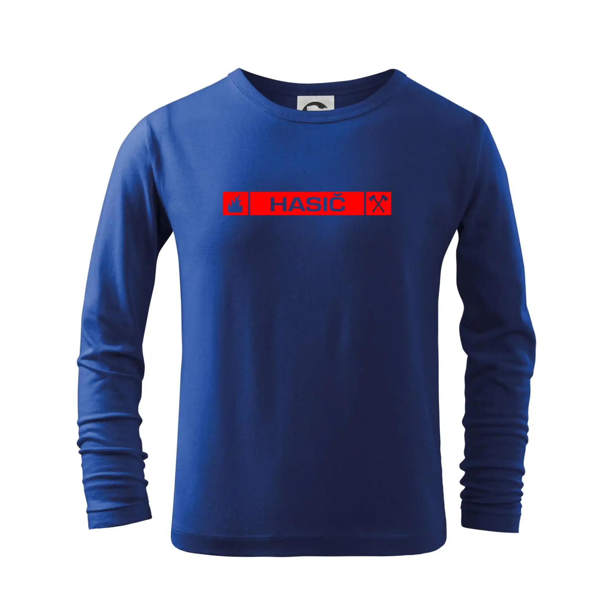 Originálne tričká pre hasičov - Hasiči predný znak - Tričko detské Long Sleeve