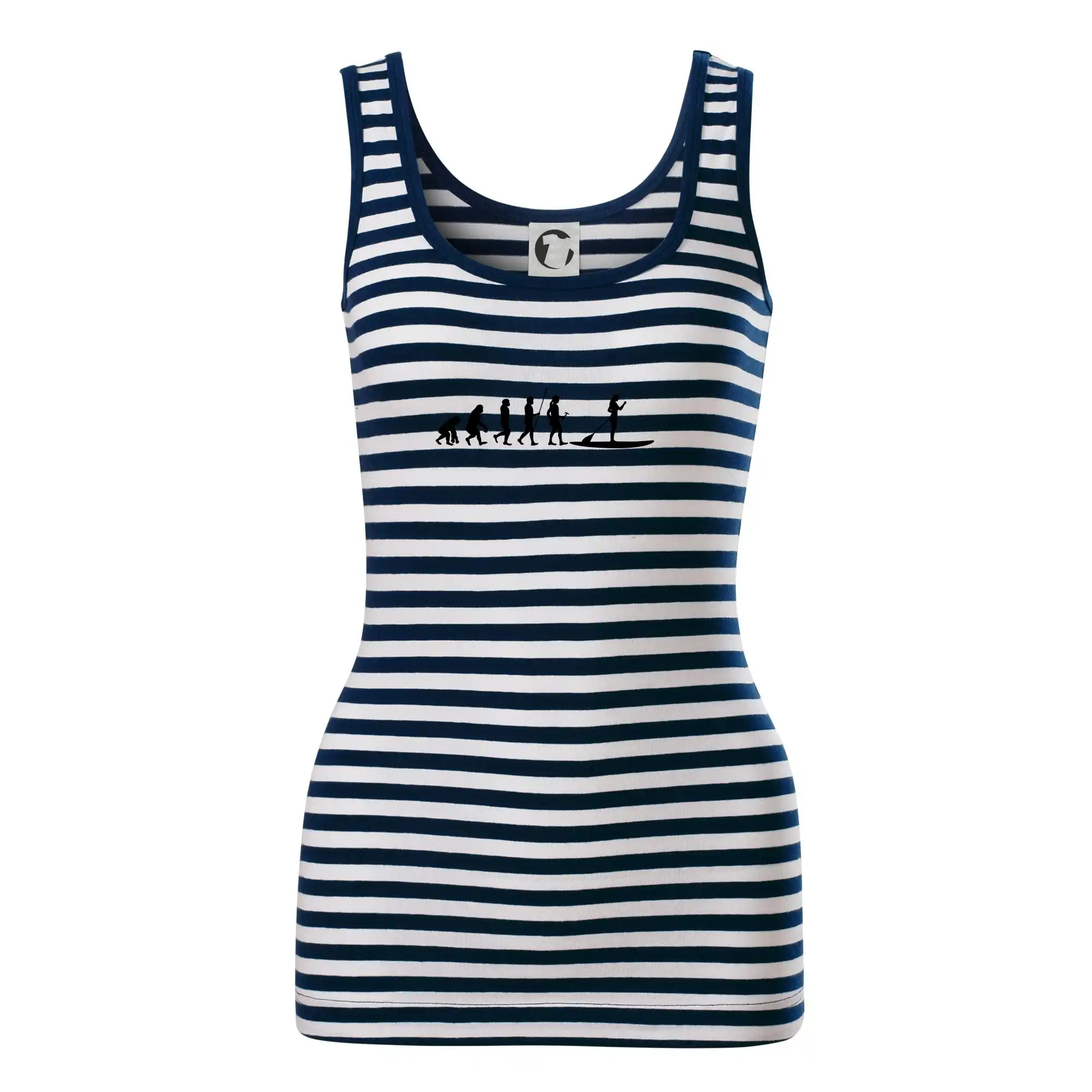 Surferske tričká - Evoluce paddleboard žena - Sailor tielko na vodu
