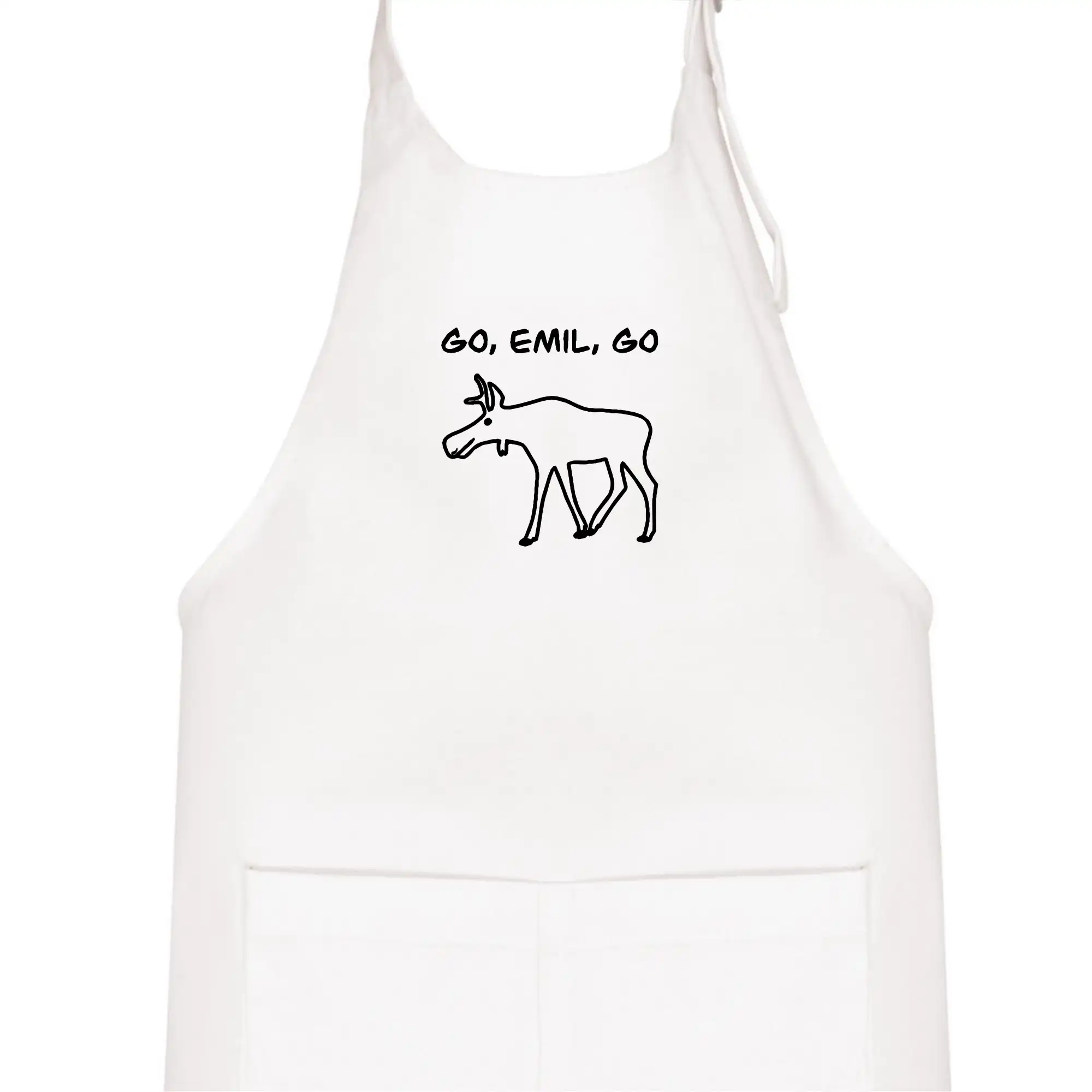 Tričká so zvieratami - Go, Emil, go (Moňas) - Detská zástera na varenie