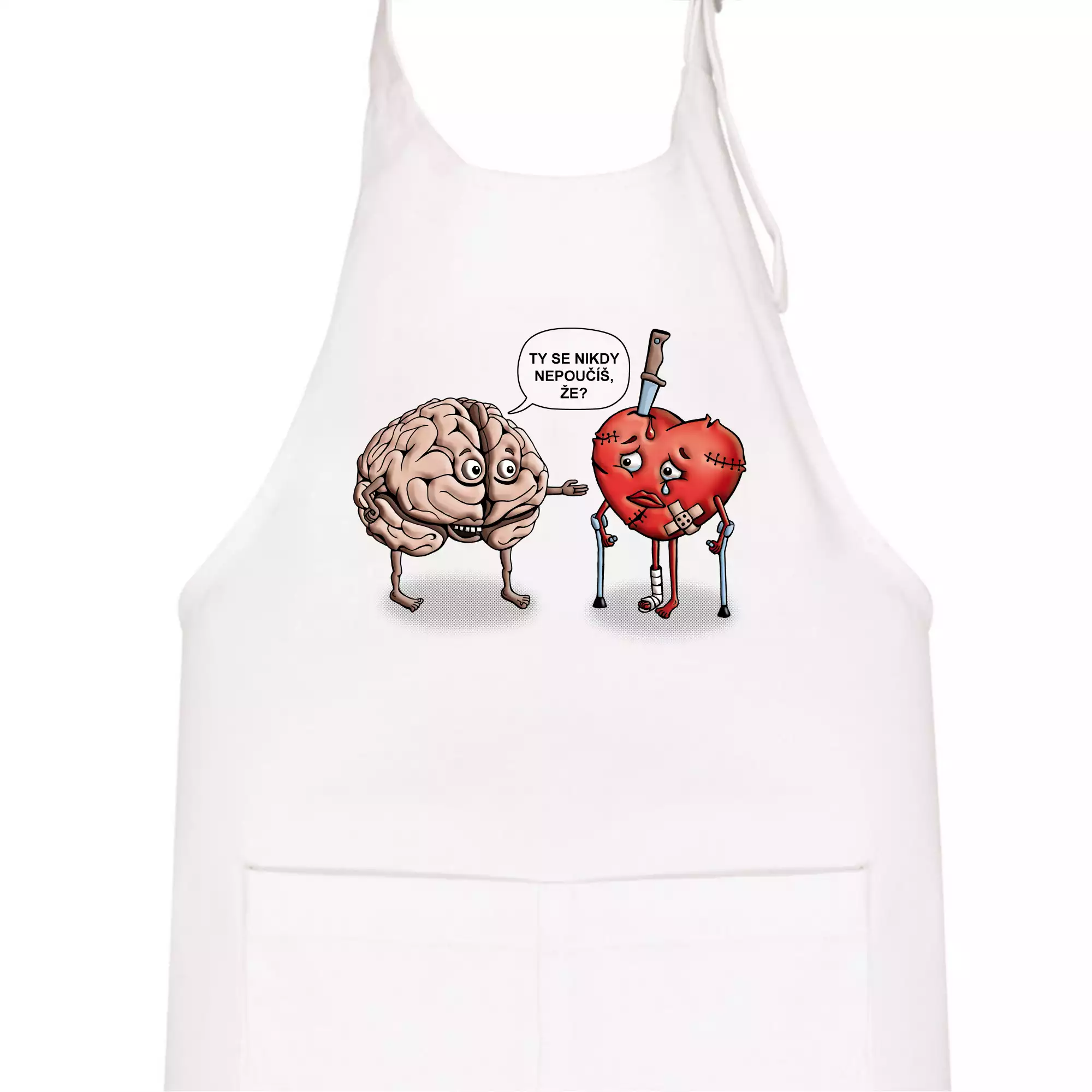 Mozek a srdce - poučení (Hana-creative)