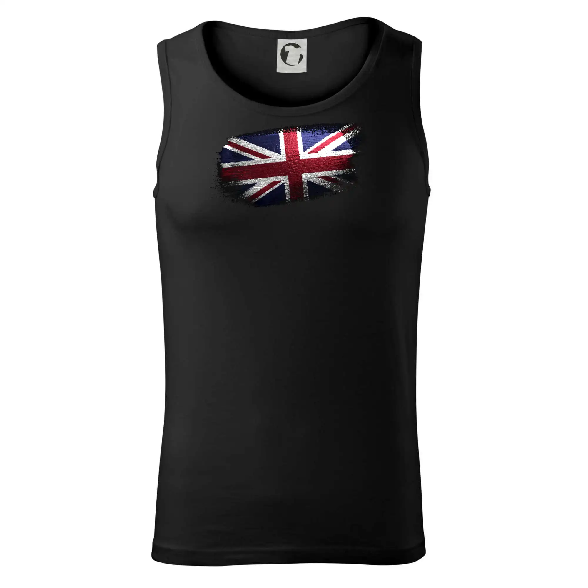 Britská vlajka okousaná