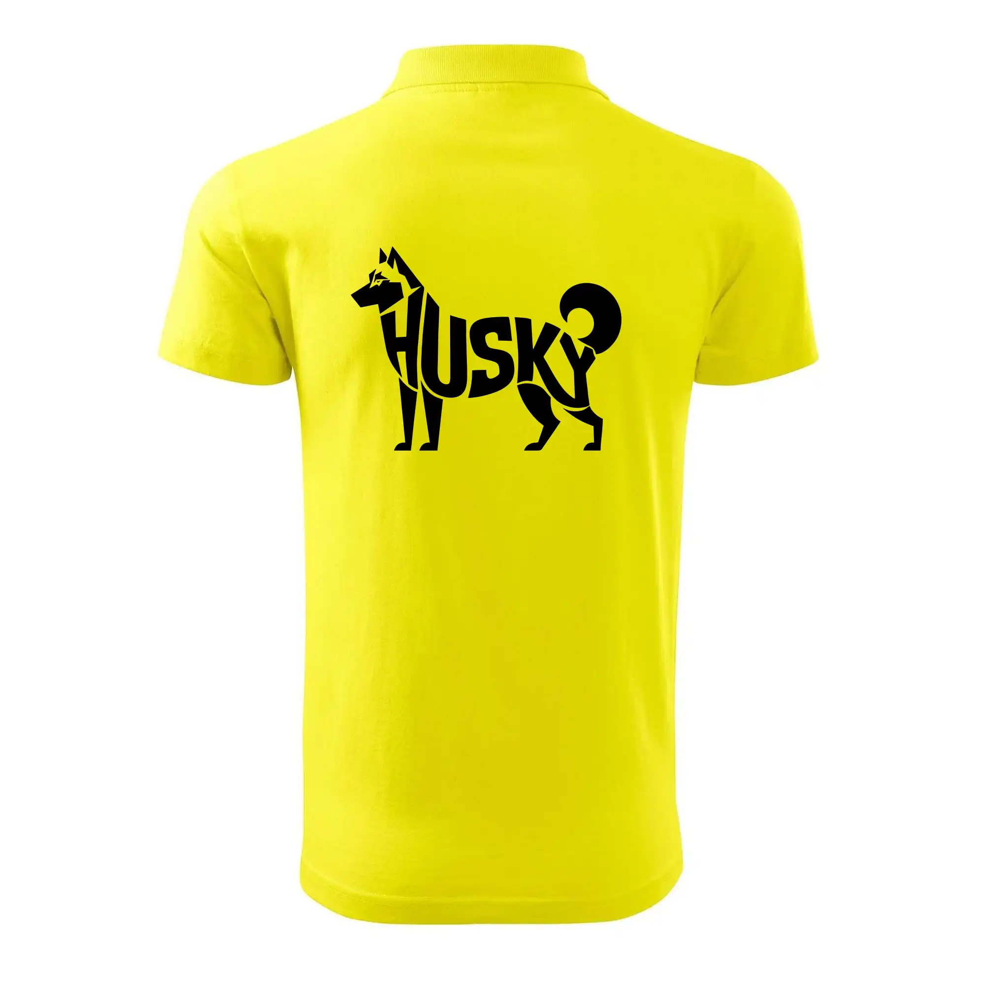 Husky nápis v těle