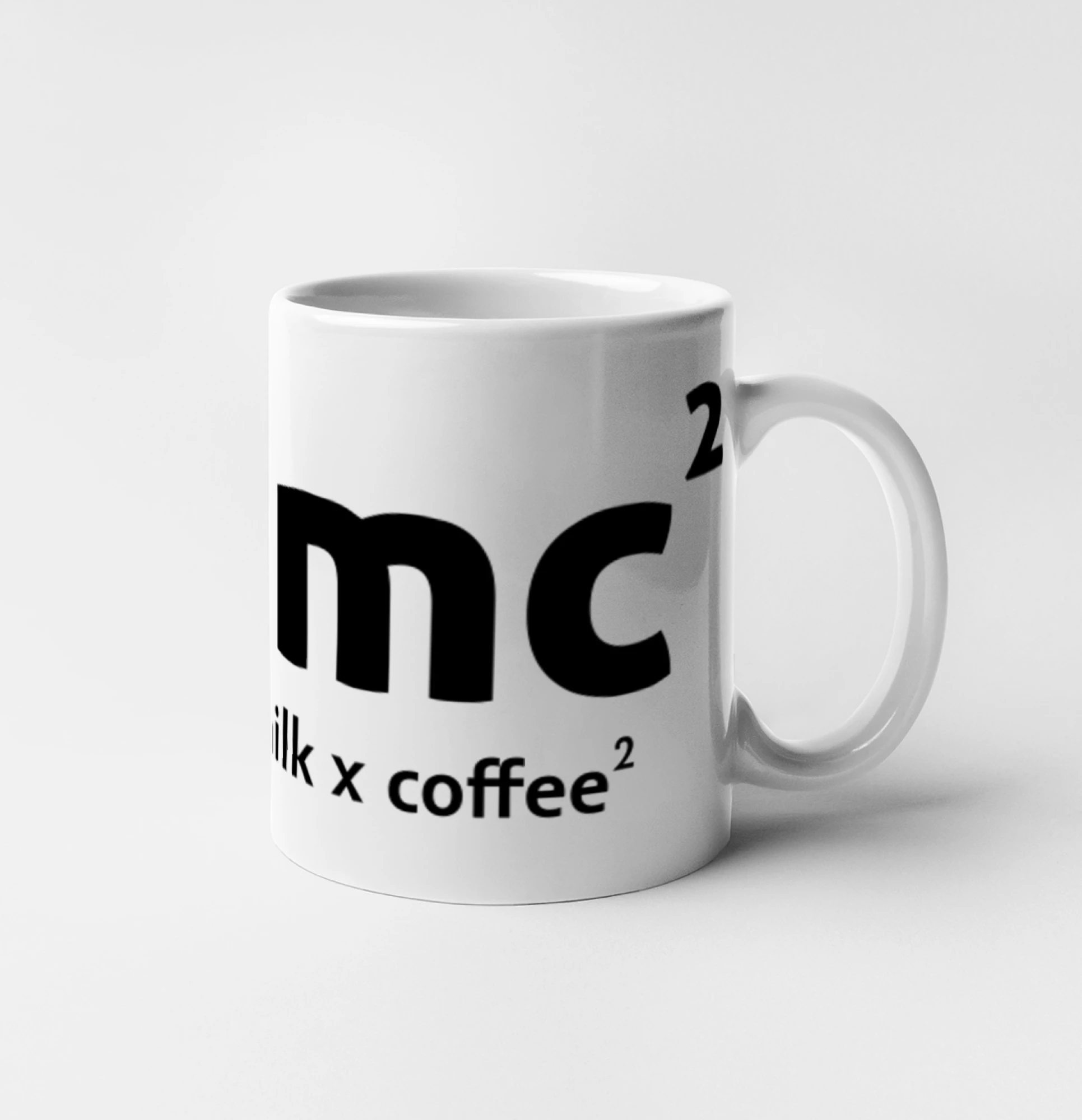 e = mc2 - coffee milk