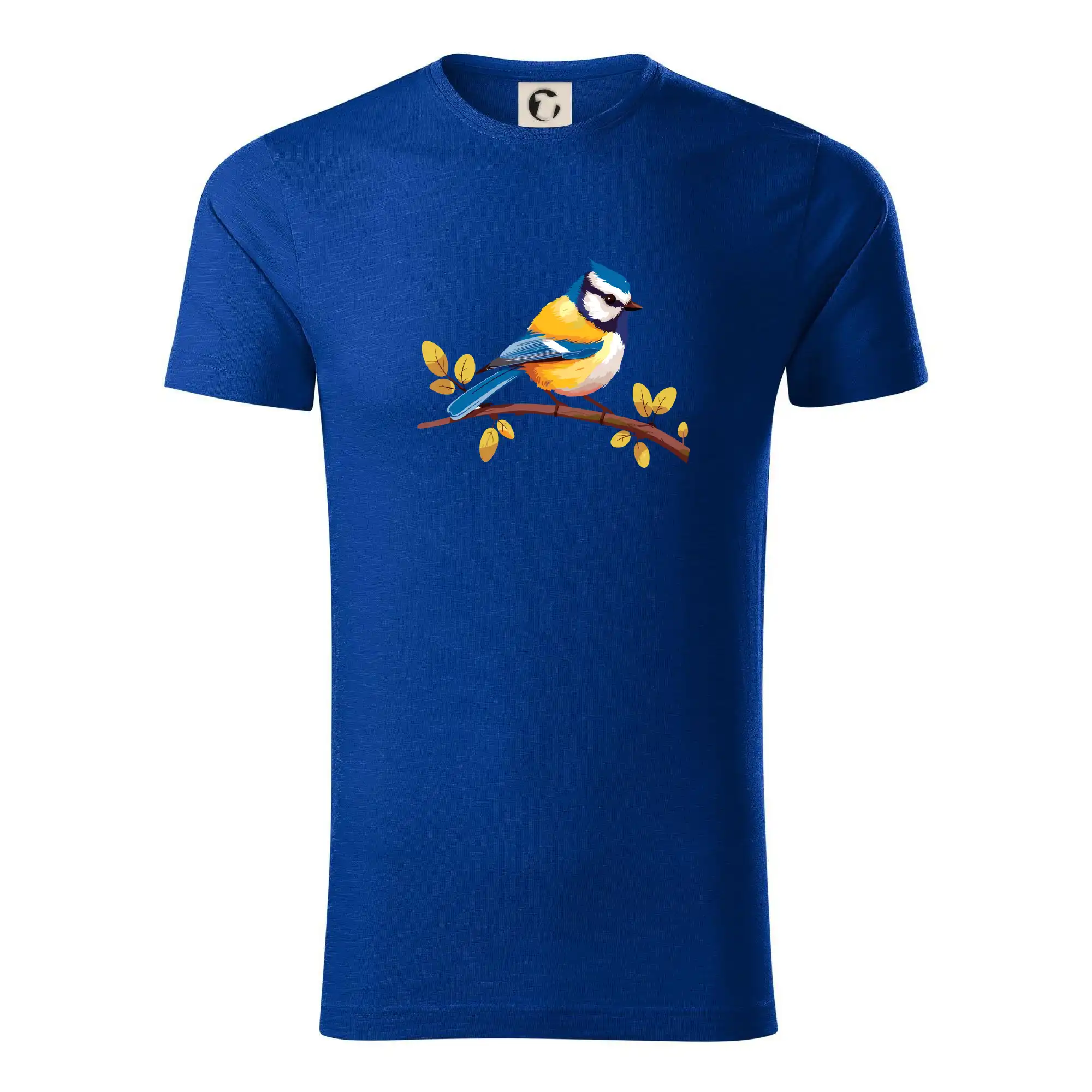 Sýkorka modřinka kreslená